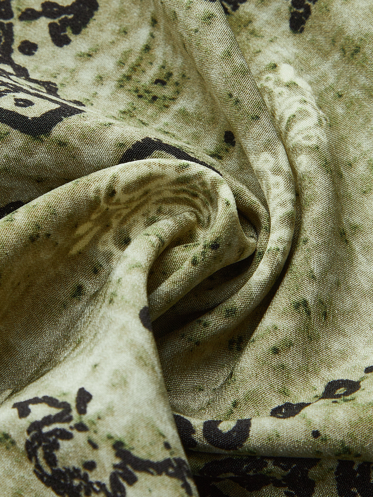 Weite Hose mit Paisley-Muster