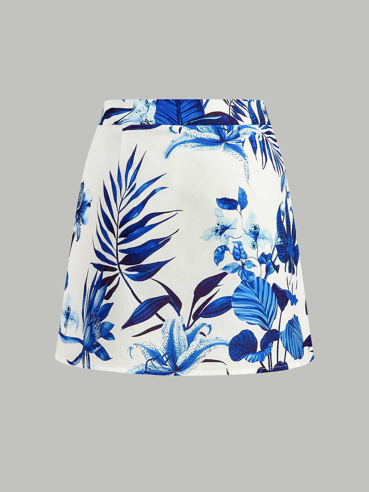 Jupe portefeuille asymétrique