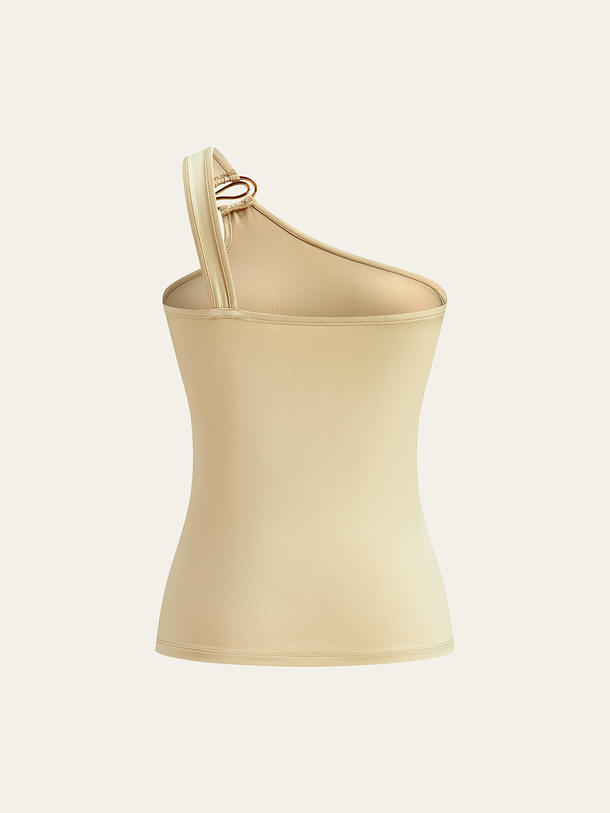 Haut asymétrique à anneau