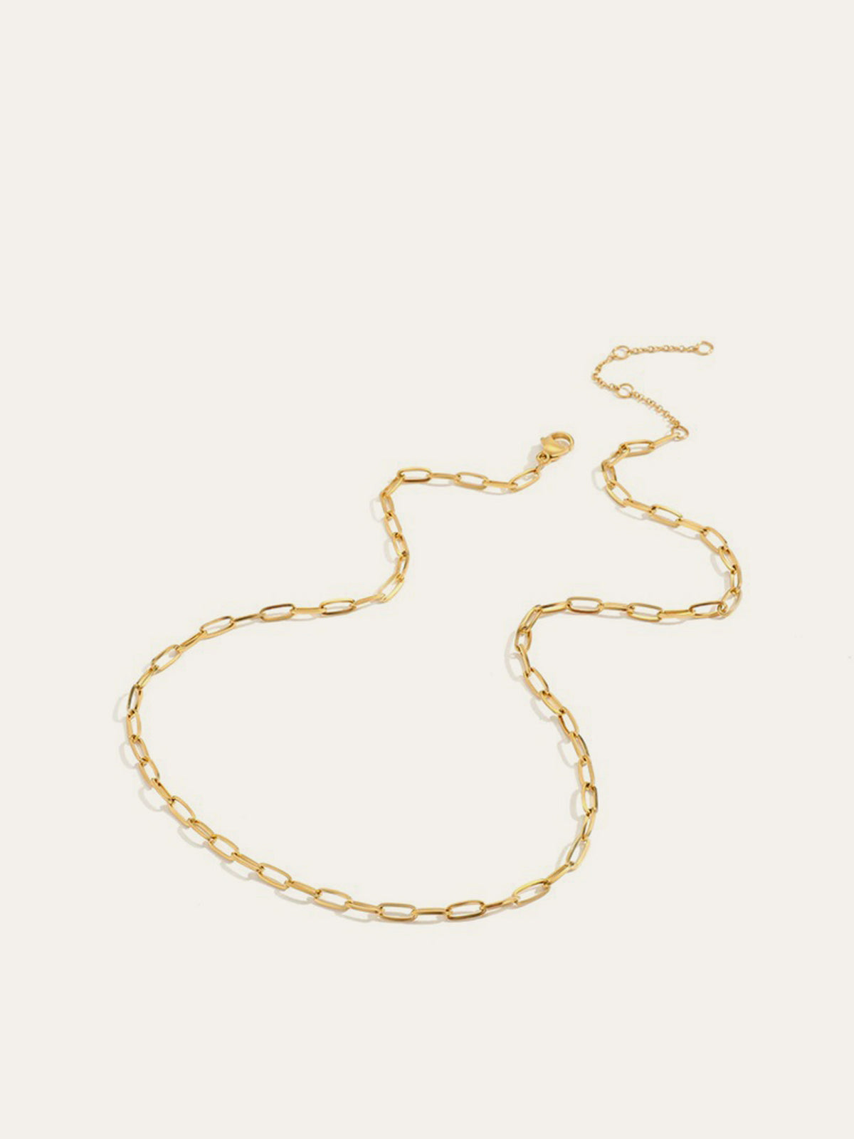 Collier à maillons ovales