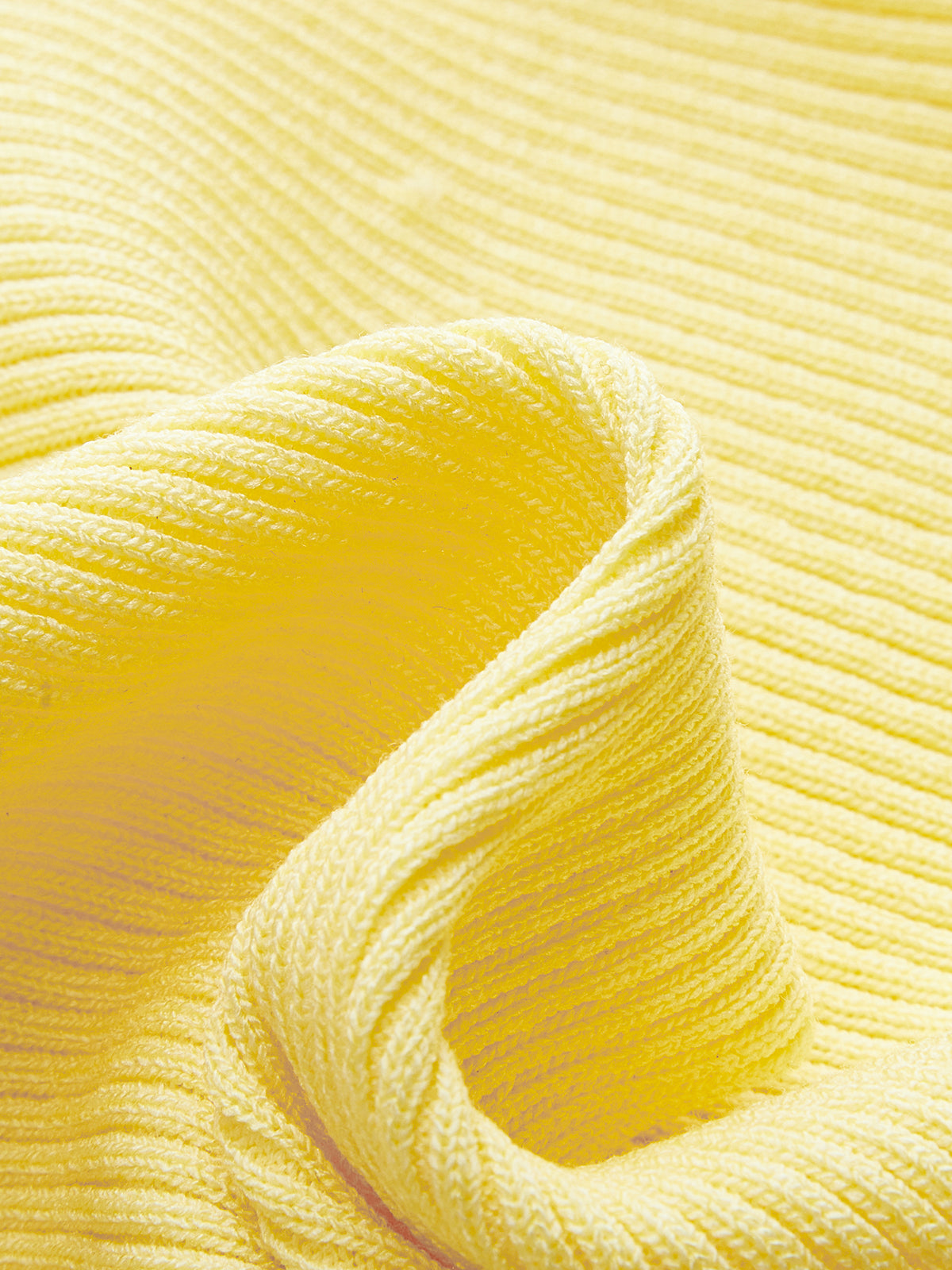 Haut court dos nu en maille côtelée