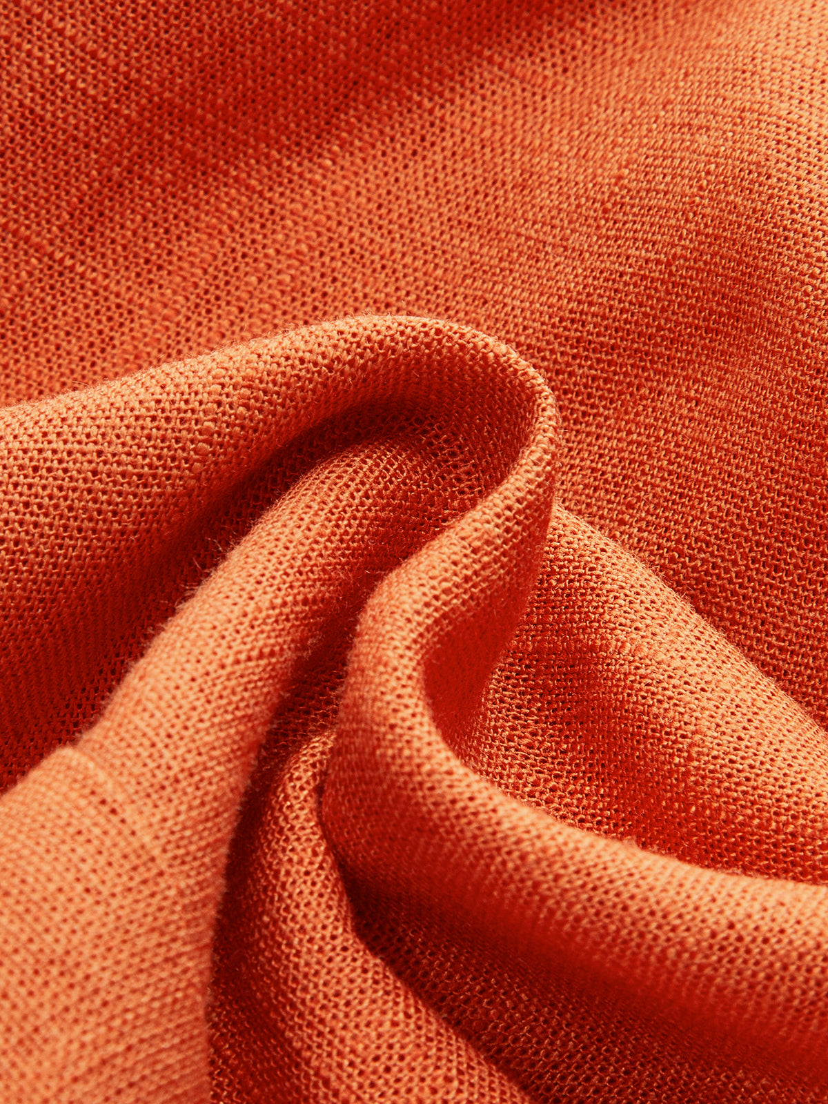 Chemisier croisé en coton et lin