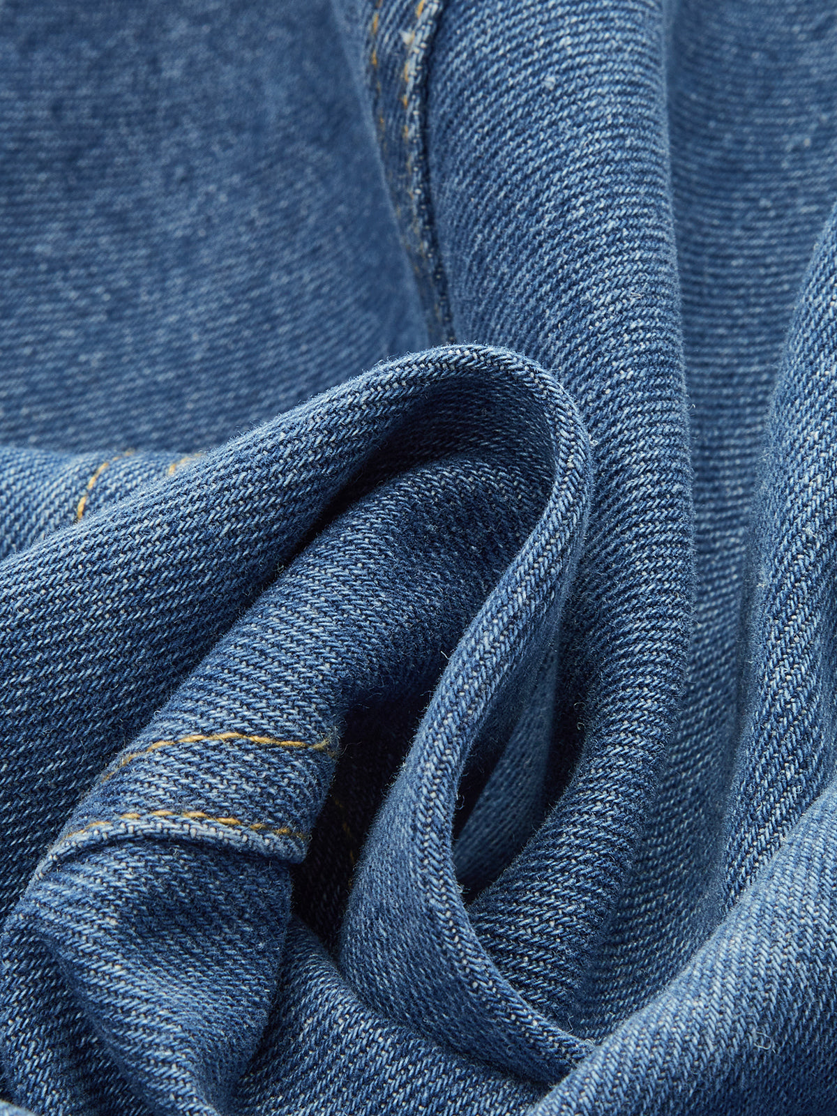 Button-Front Denim Vest