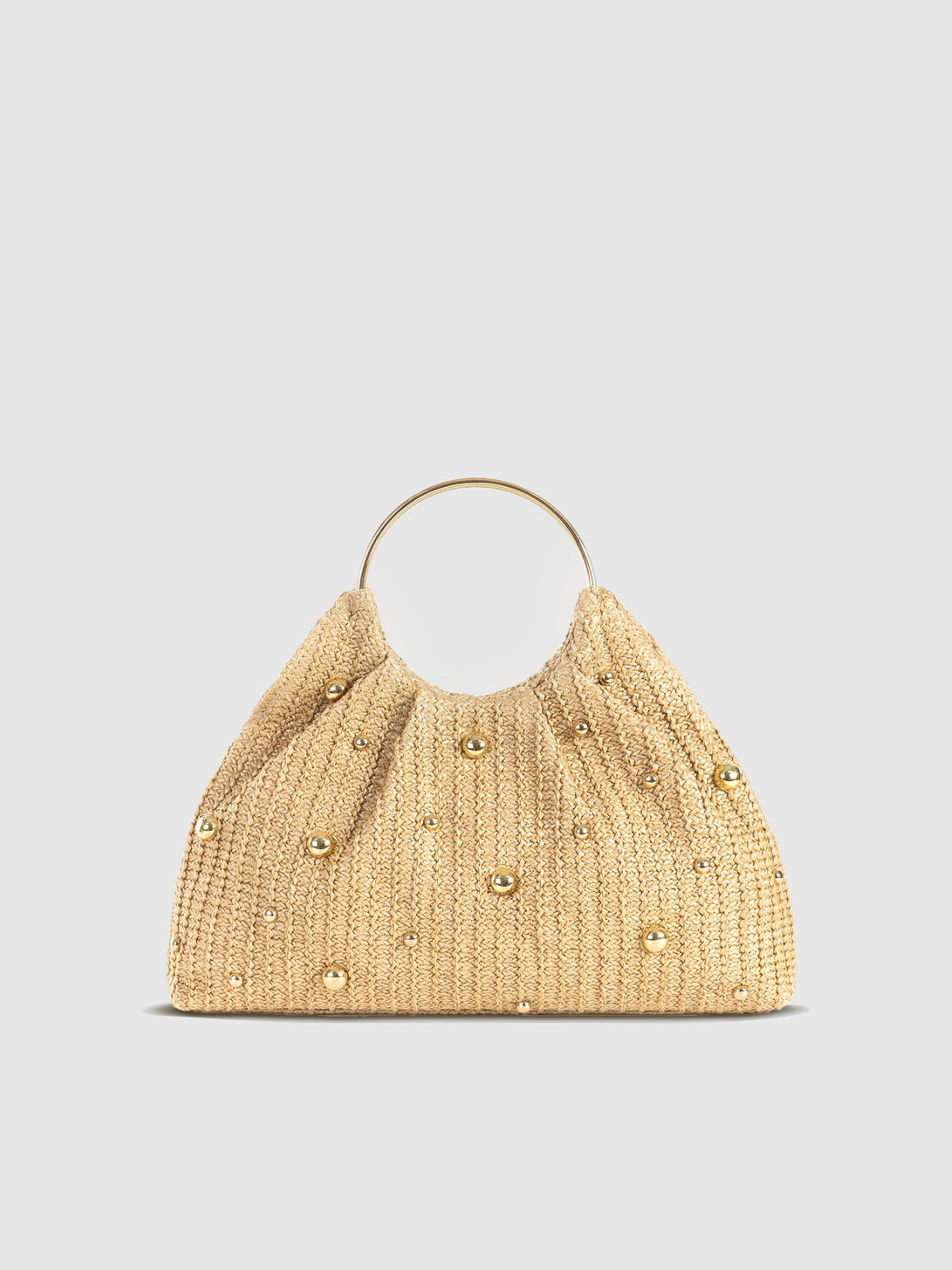 Sac hobo en crochet perlé