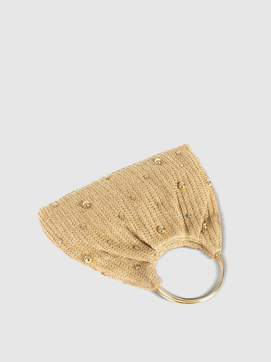 Perlengehäkelte Hobo-Tasche