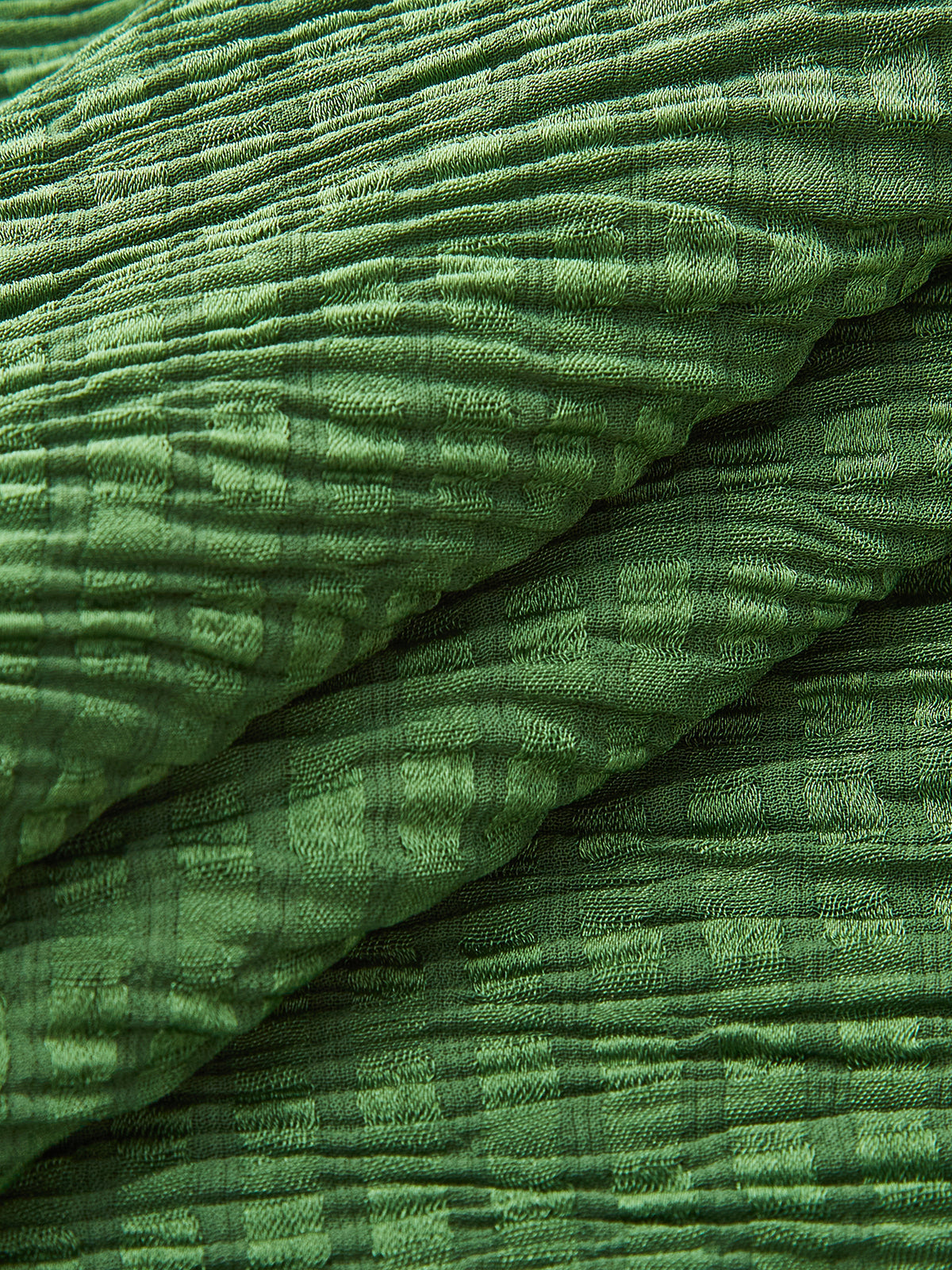 Pantalon ample à motif texturé