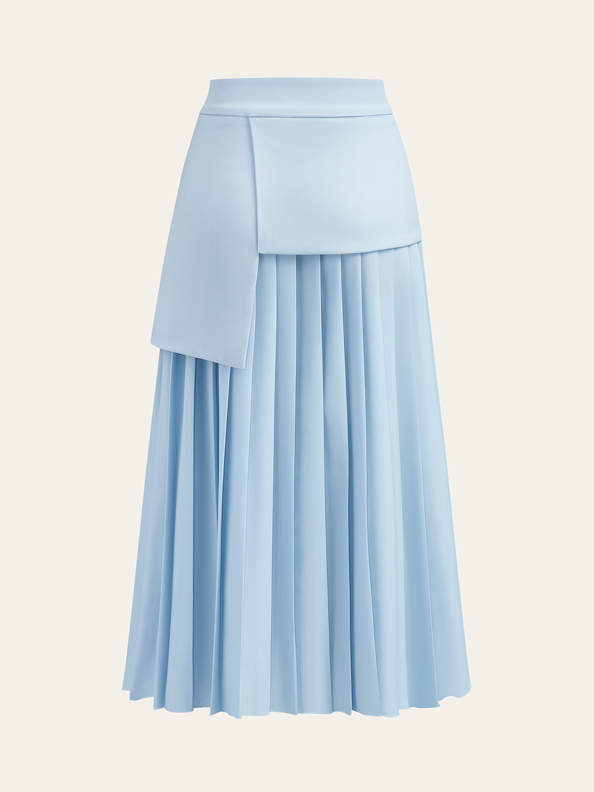 Pleated Midi Skirt