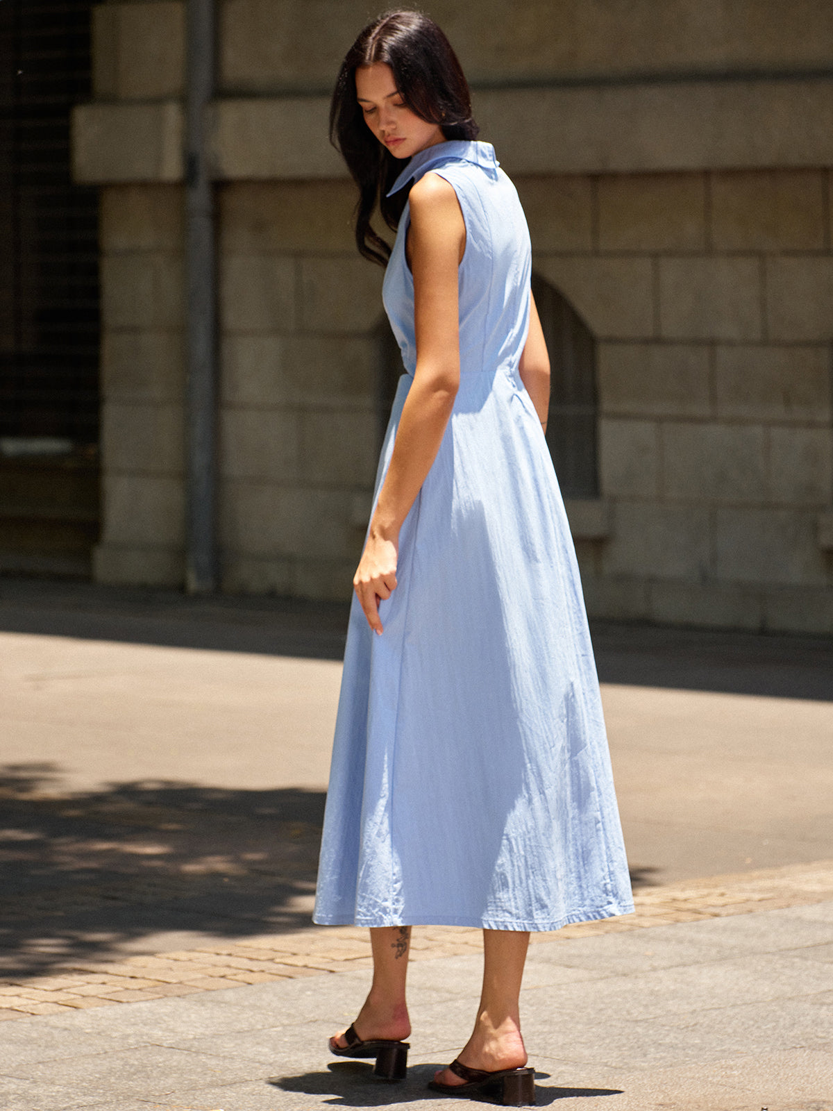 Robe découpe décorative en métal