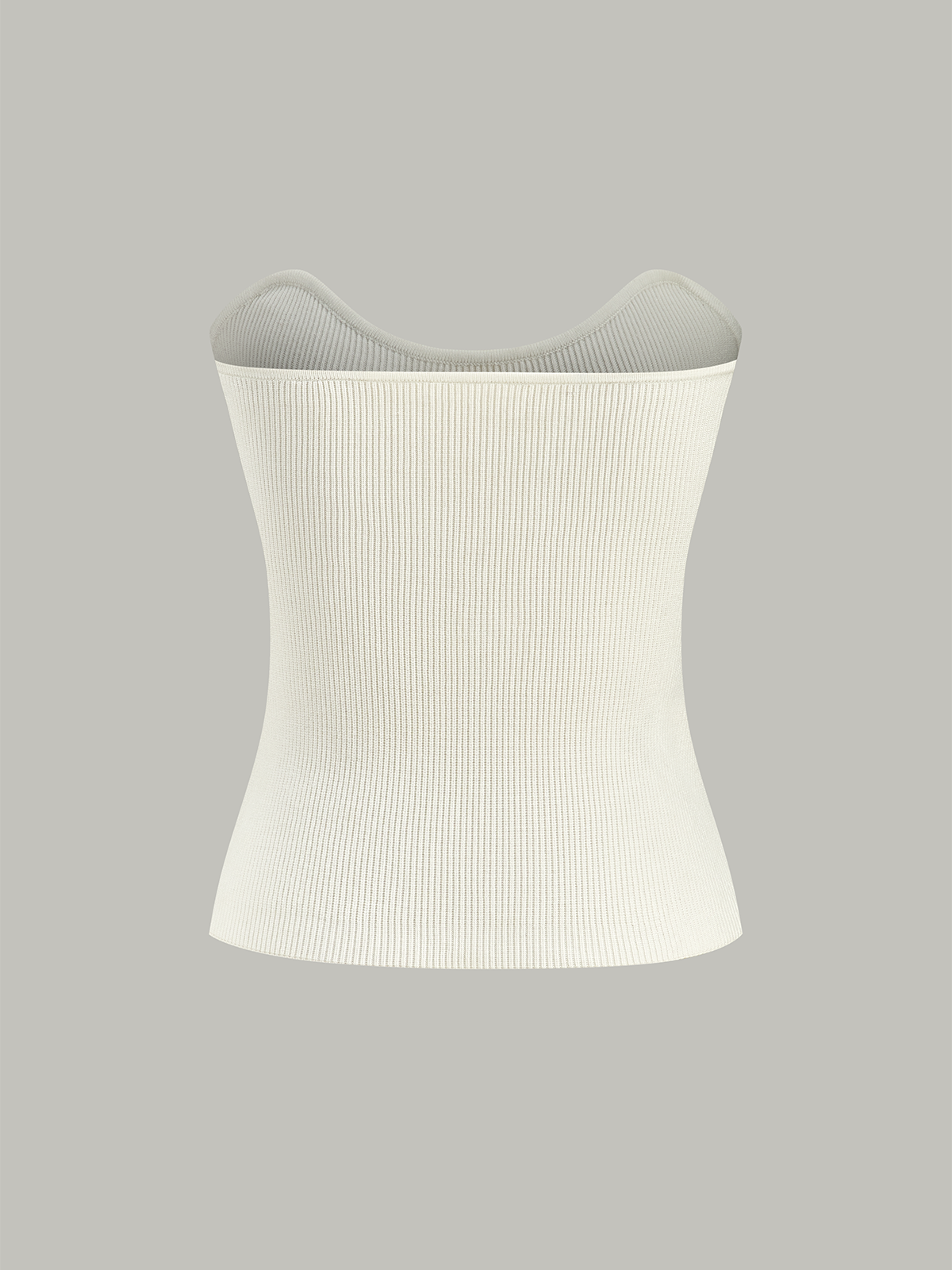 Gilet pull en maille ajourée métallique