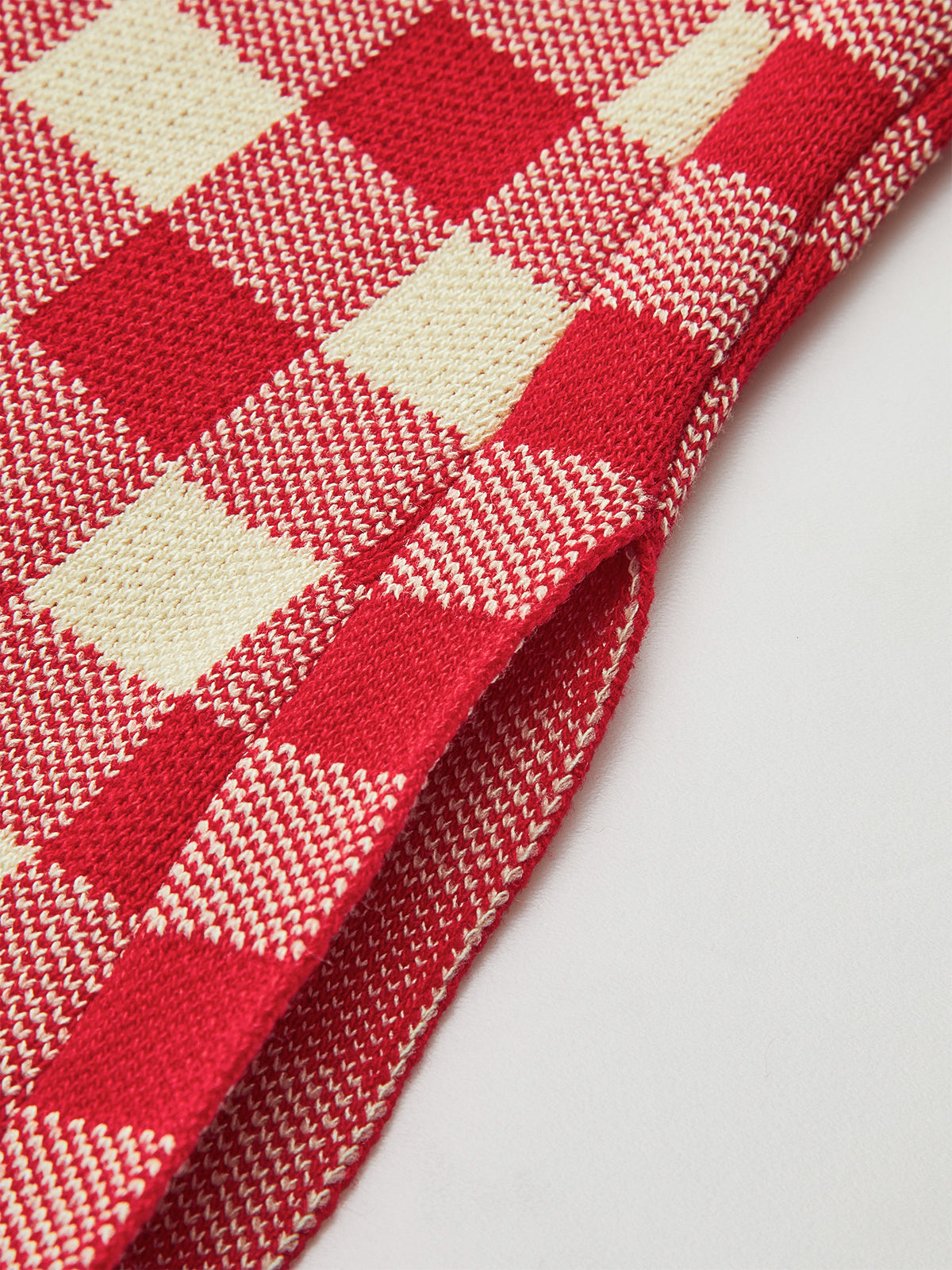 Gingham Print Pants Set