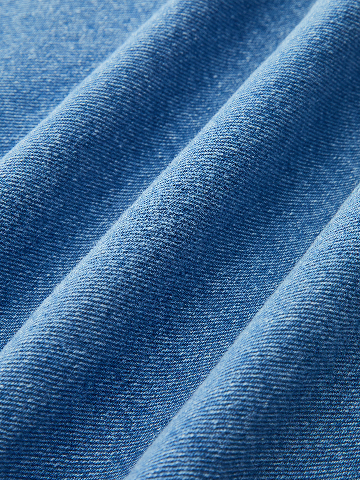 Robe en jean à col licou semi-transparente avec découpes