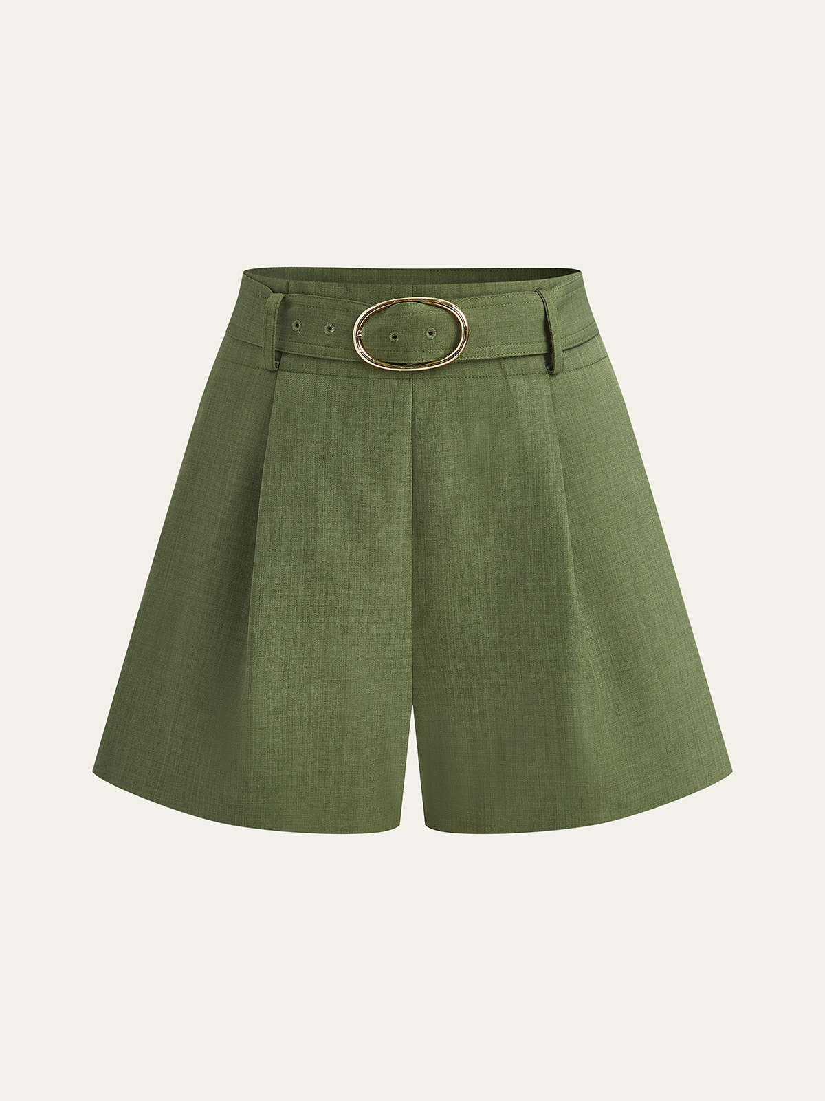 Gürtelshorts mit Taschen