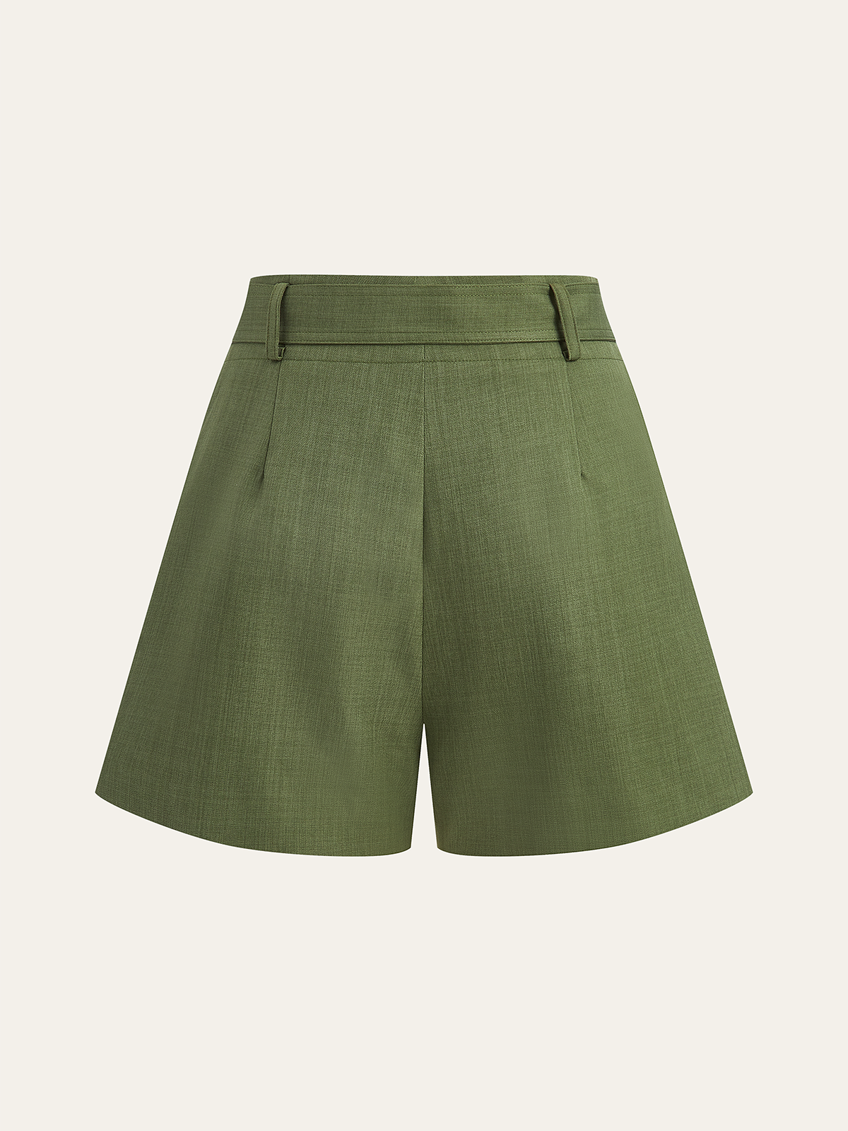 Gürtelshorts mit Taschen