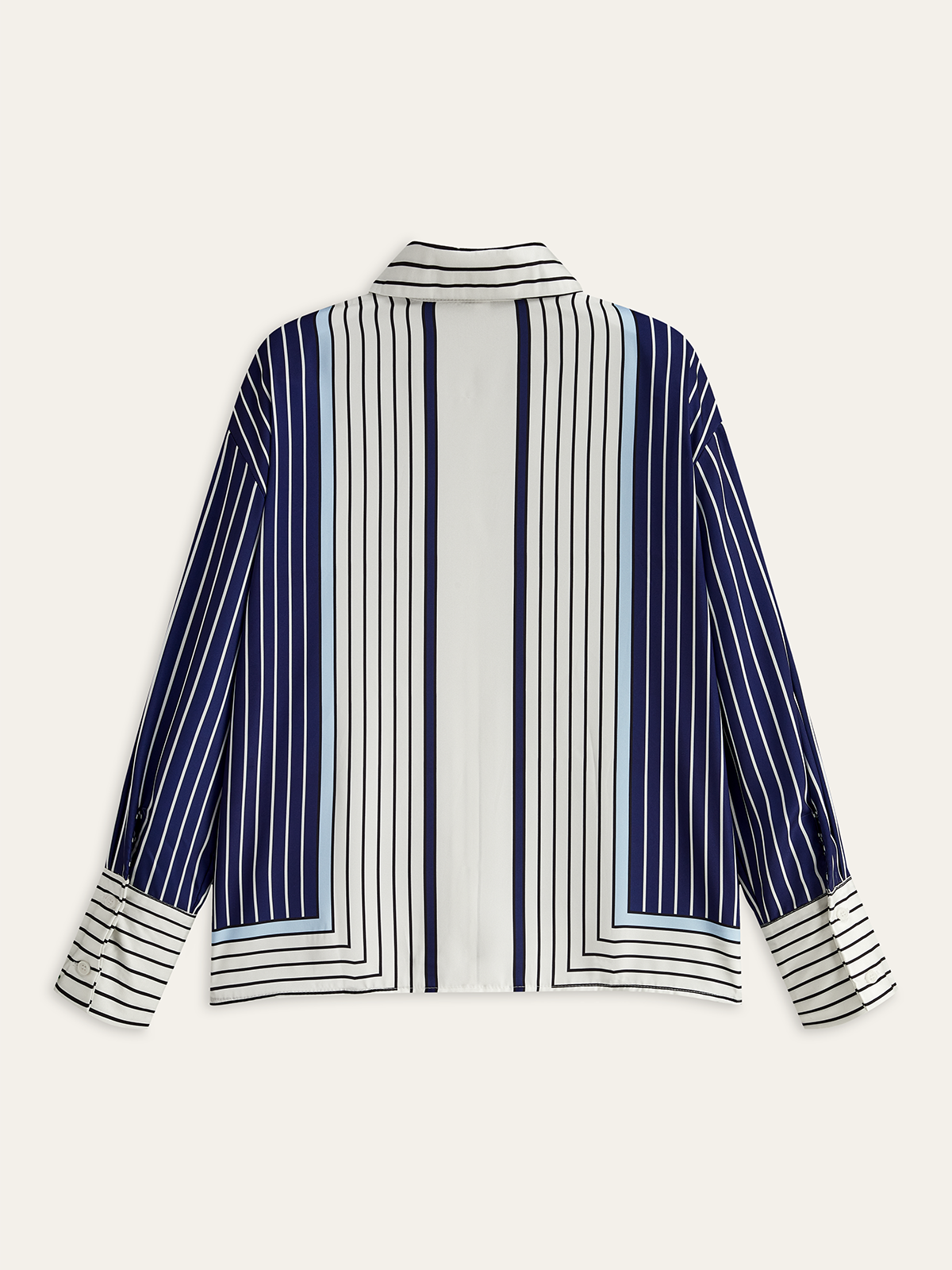 Asymmetrical Stripe Shirt