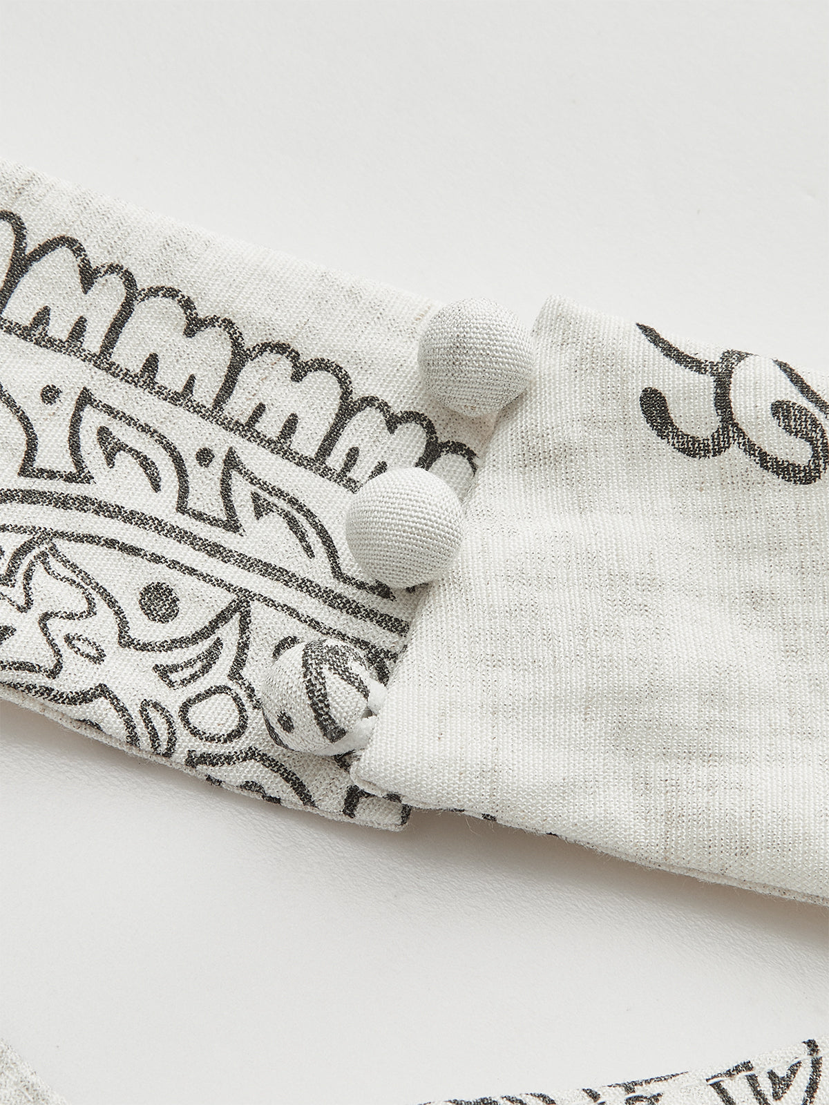 Boho Print Halter Backless Top