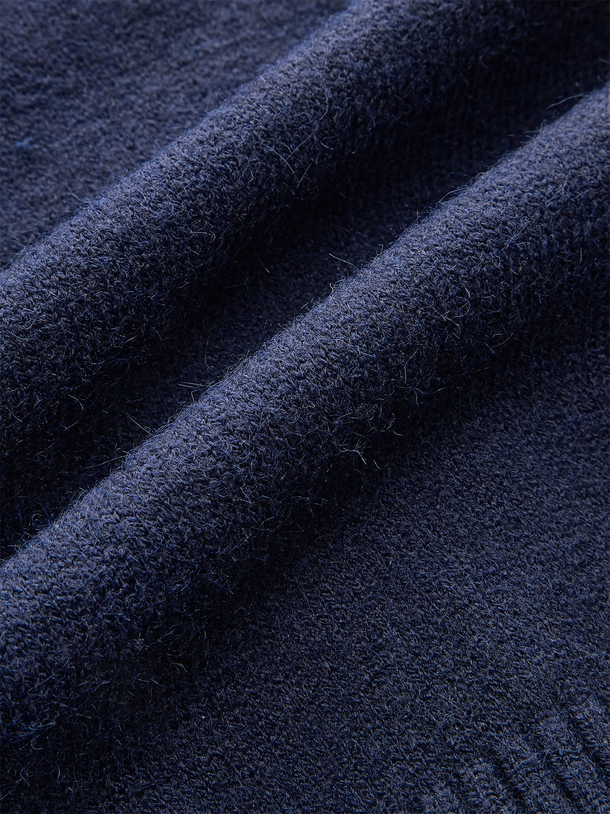 Denim Collar Buttoned Sweater