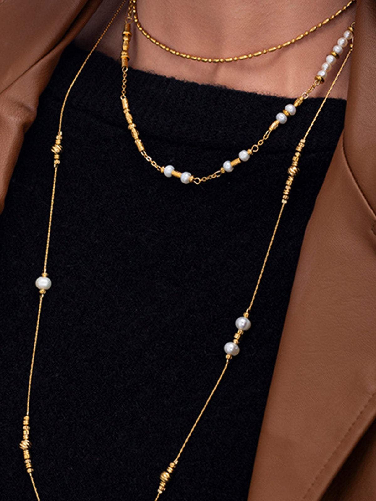 Collier de perles vintage