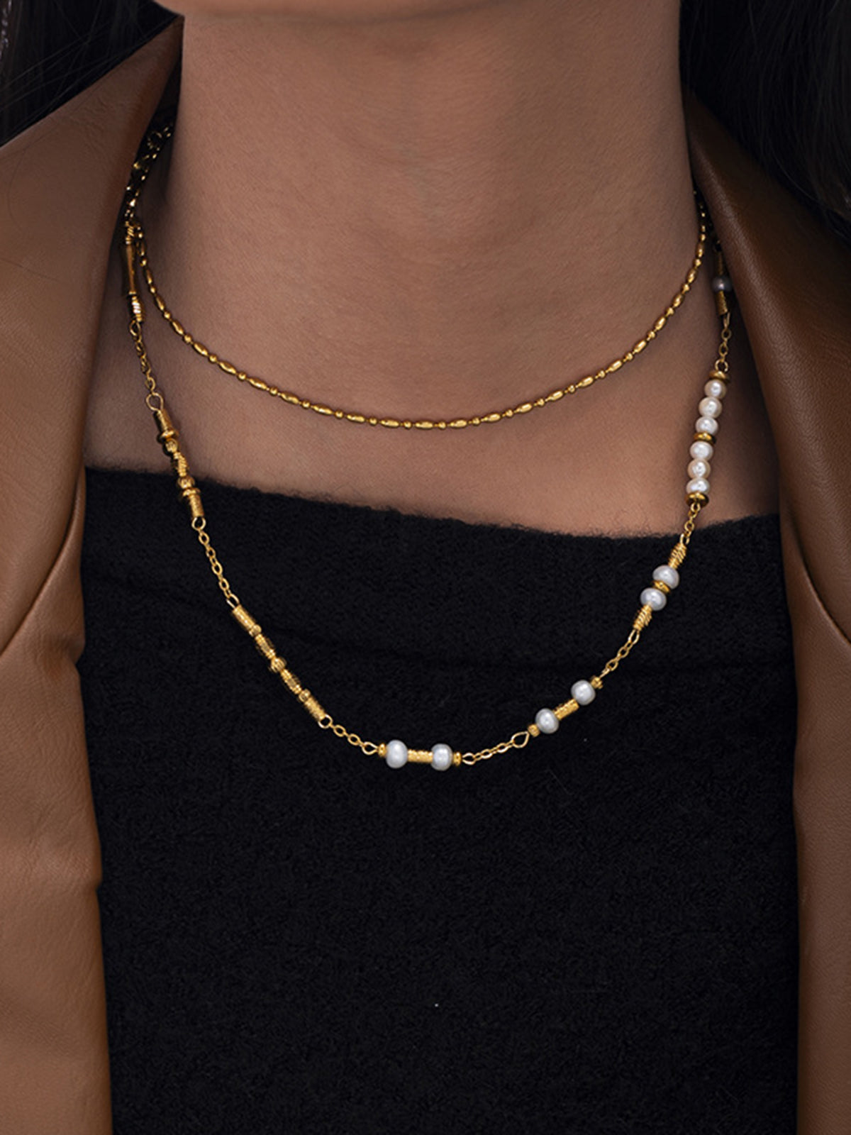 Collier de perles vintage