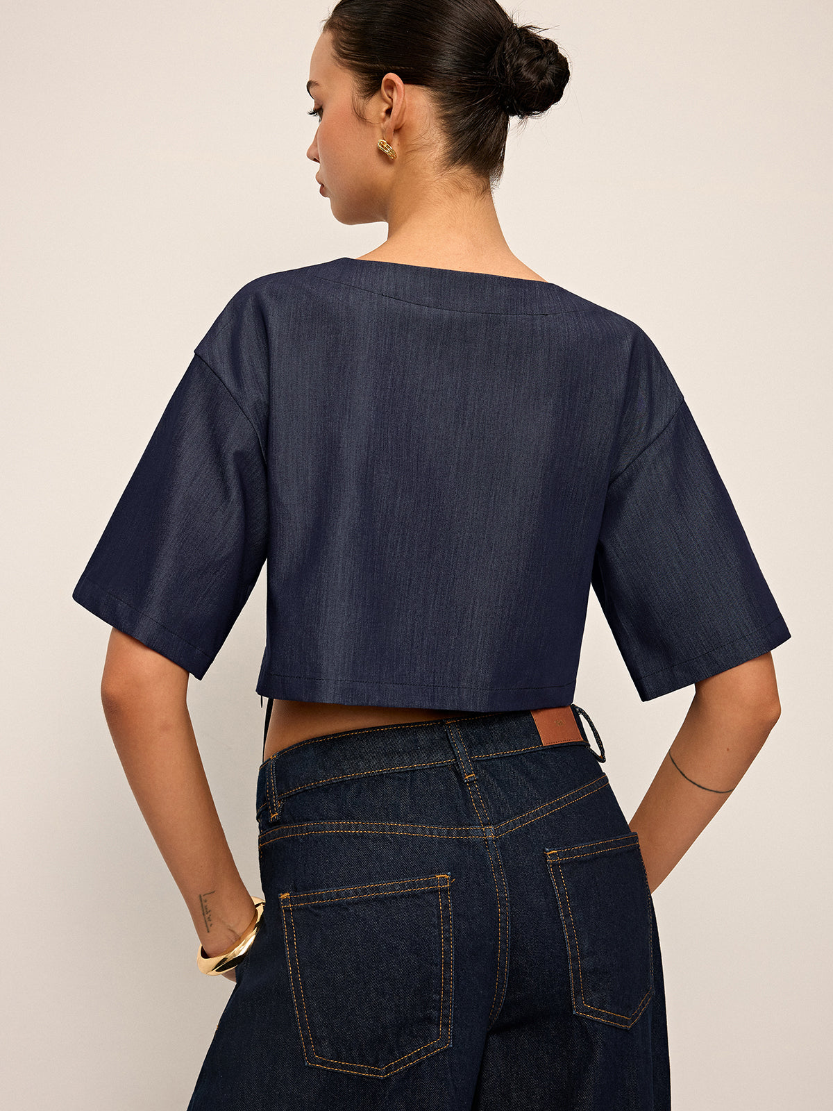 Crop-Top zum Binden