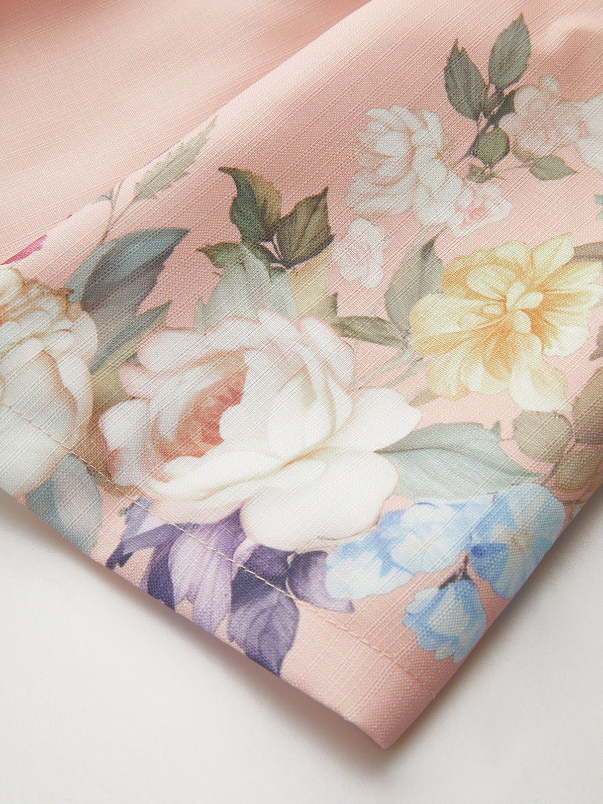 Short taille mi-haute à imprimé floral et ceinture