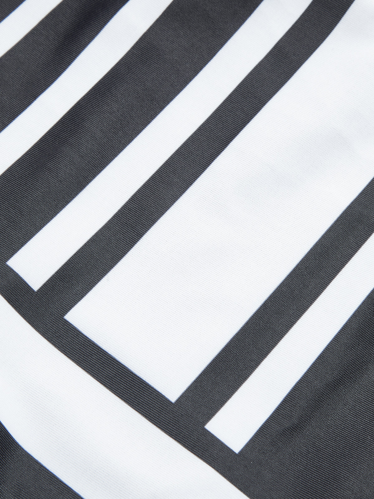 Bikinihose mit hohem Bund und geometrischem Muster