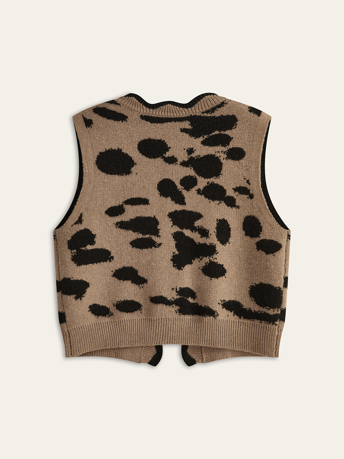 Cardigan mit Leopardenmuster
