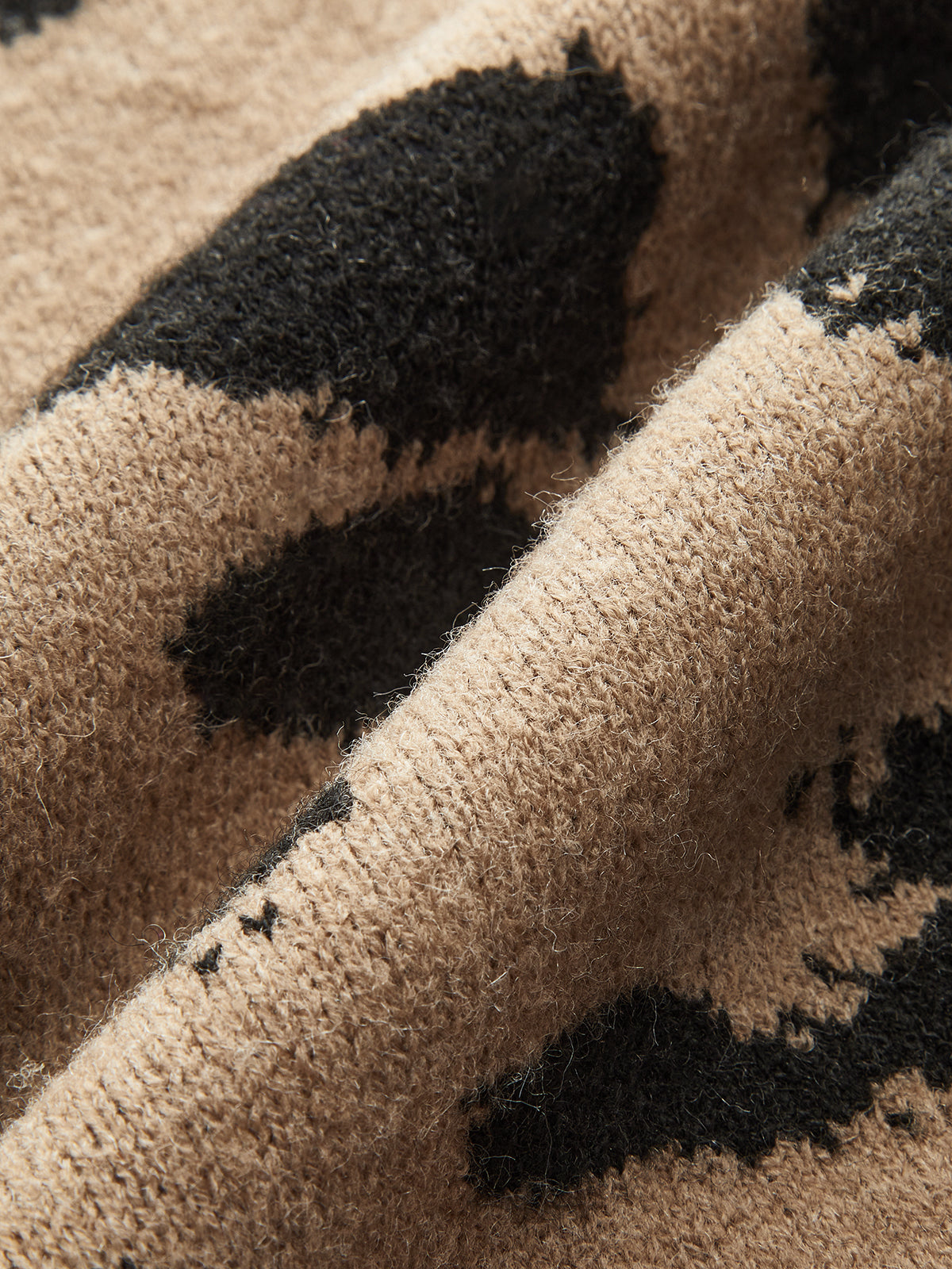 Cardigan mit Leopardenmuster