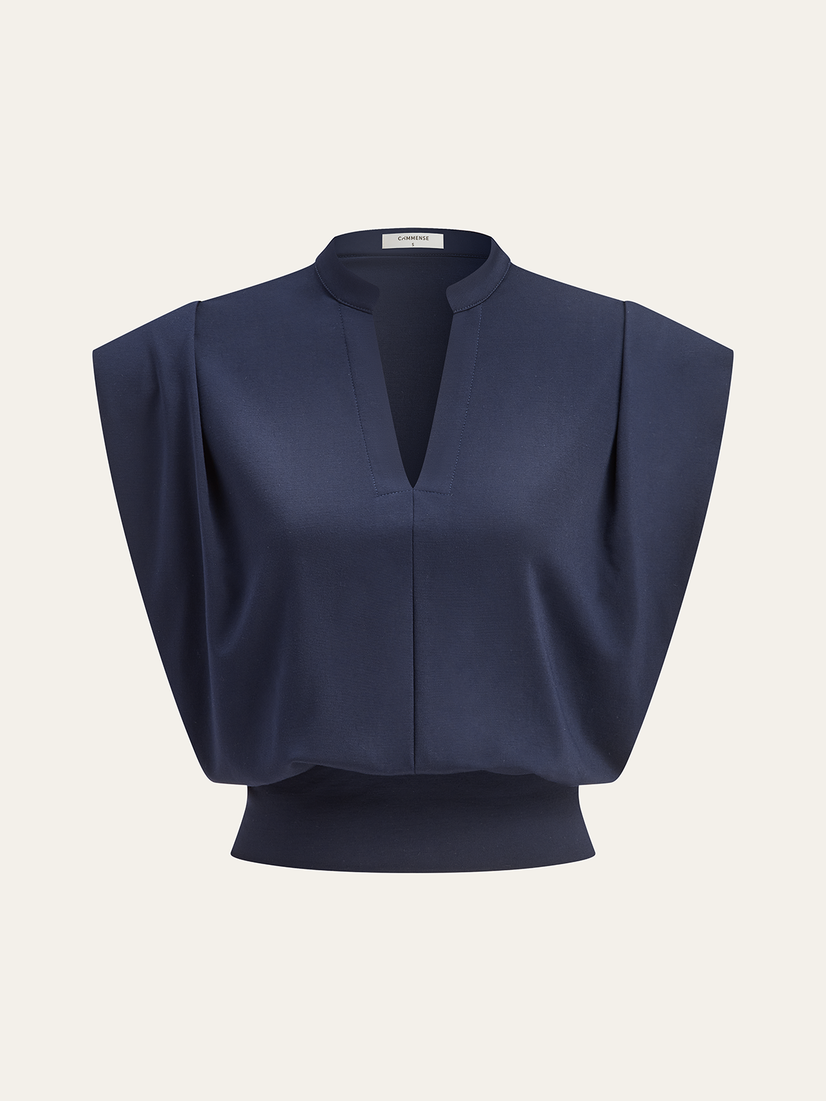 V-Neck Batwing Sleeve Top