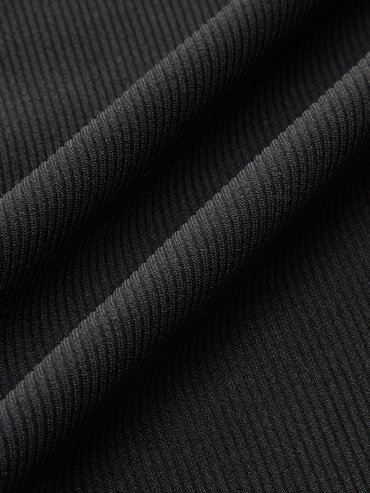 Polka Dot Panel Mock Neck Top