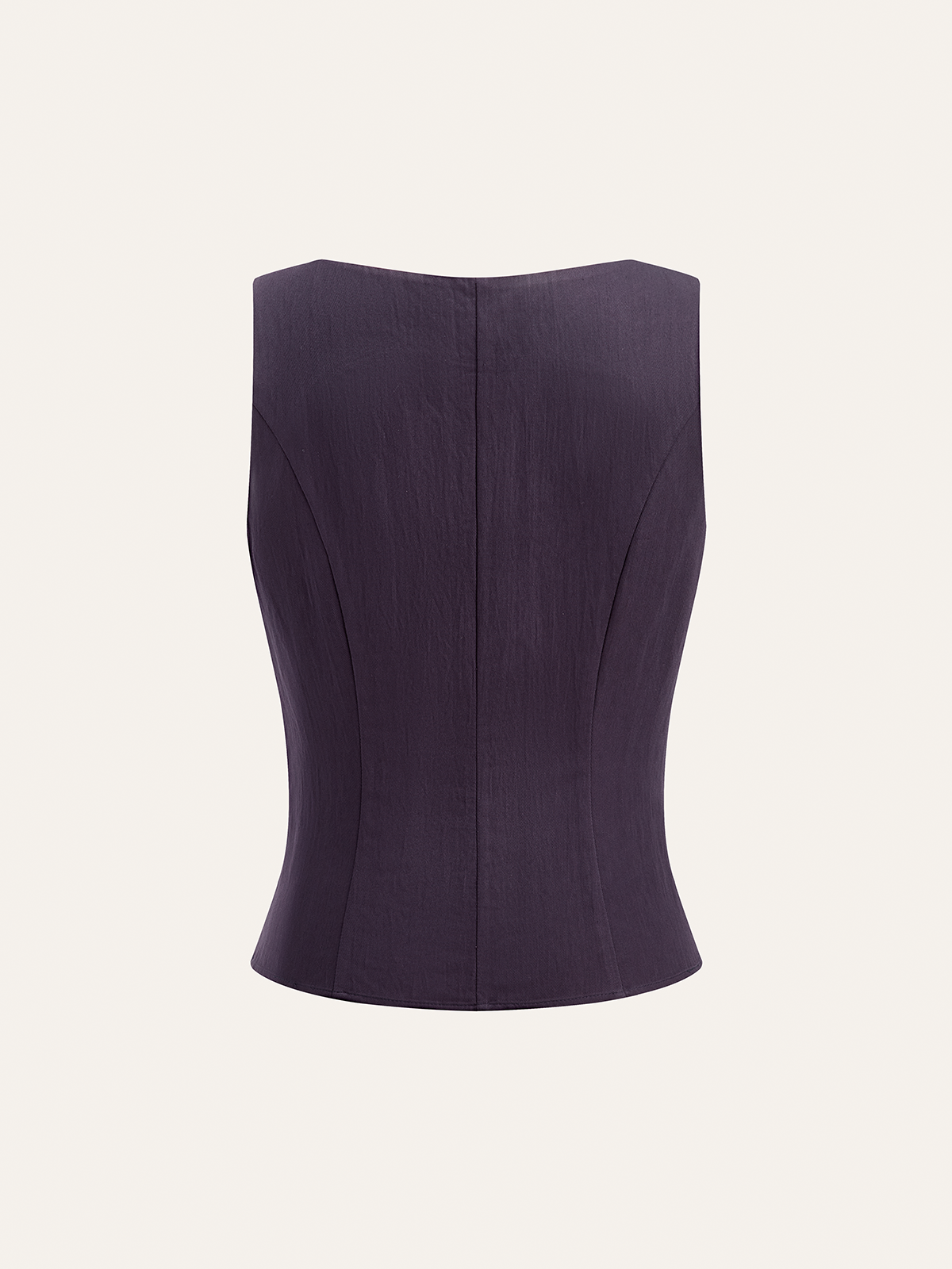 Cotton Blend Sleeveless Top and Pants Set