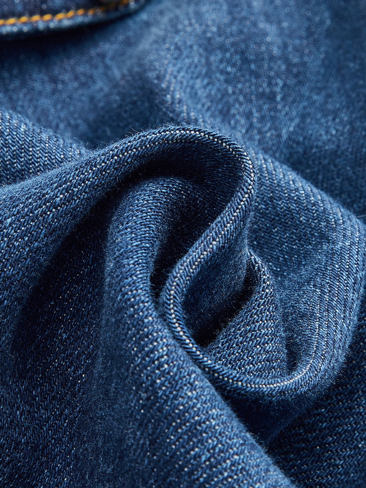 Jeanskleid mit Gürtel und Taschen
