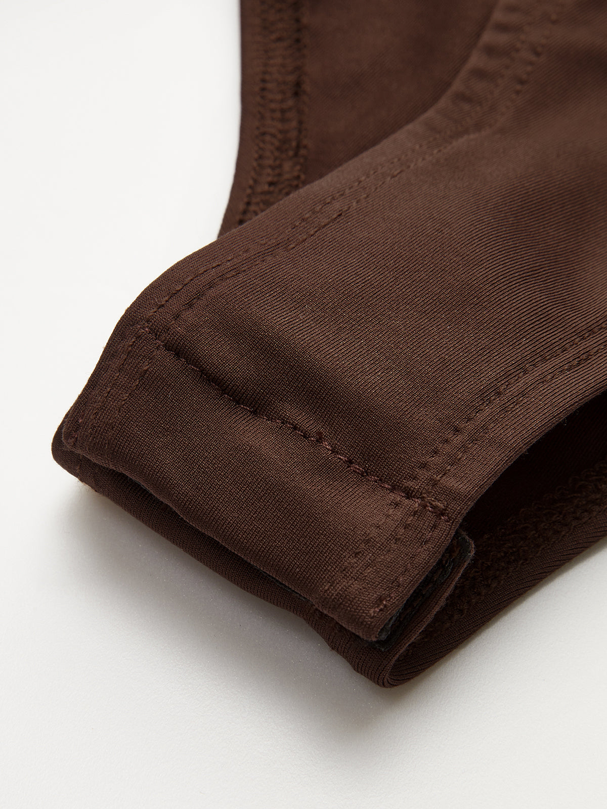 Satin Collared Long Sleeve Bodysuit