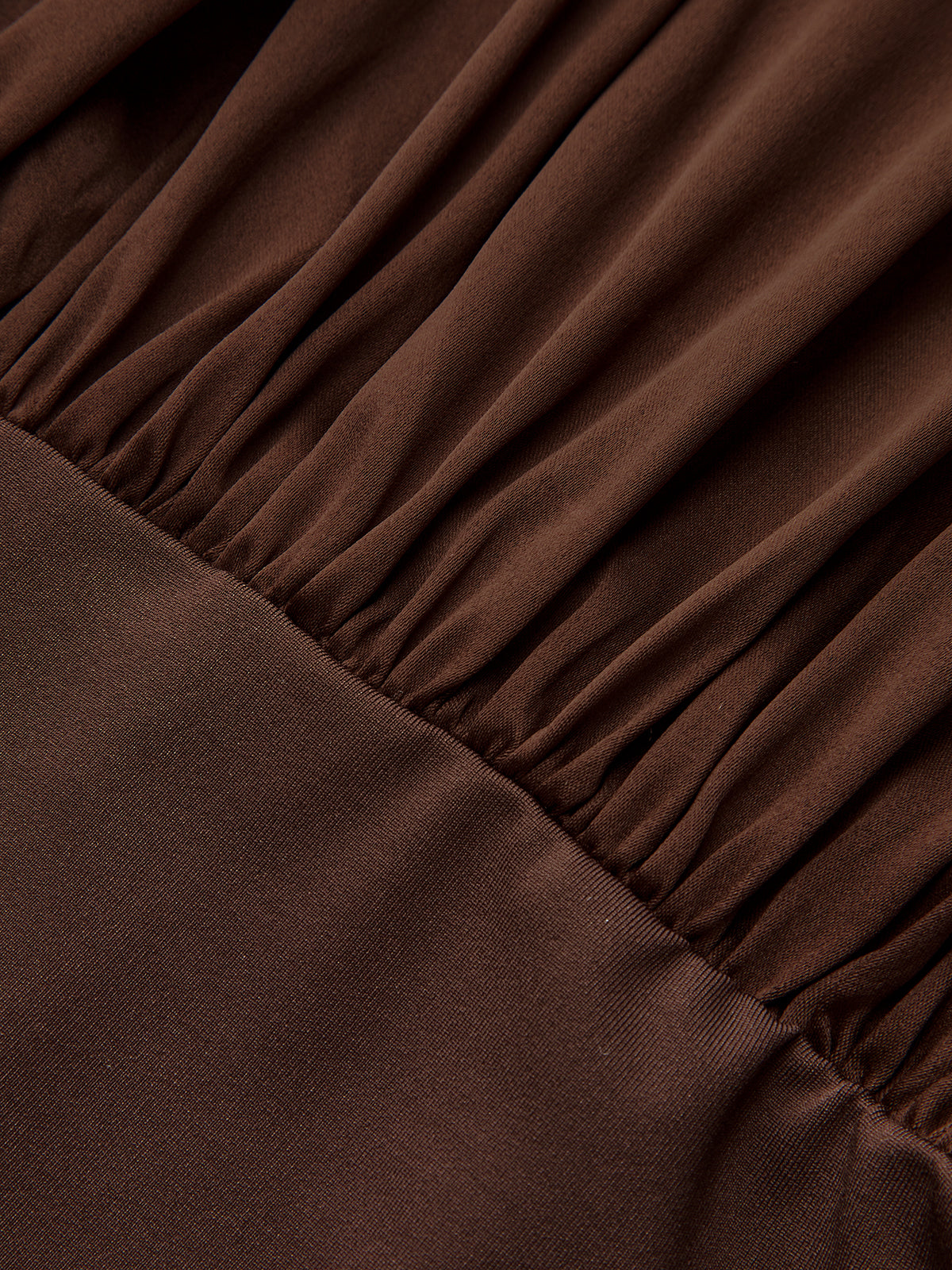 Satin Collared Long Sleeve Bodysuit