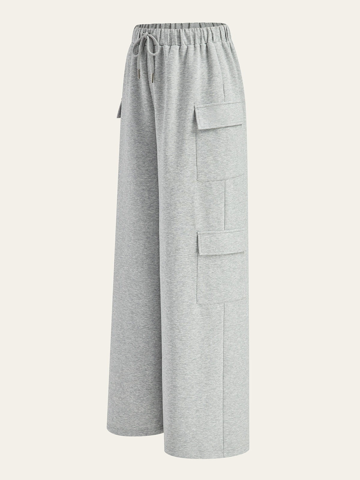 Cargohose mit weitem Bein und Kordelzug