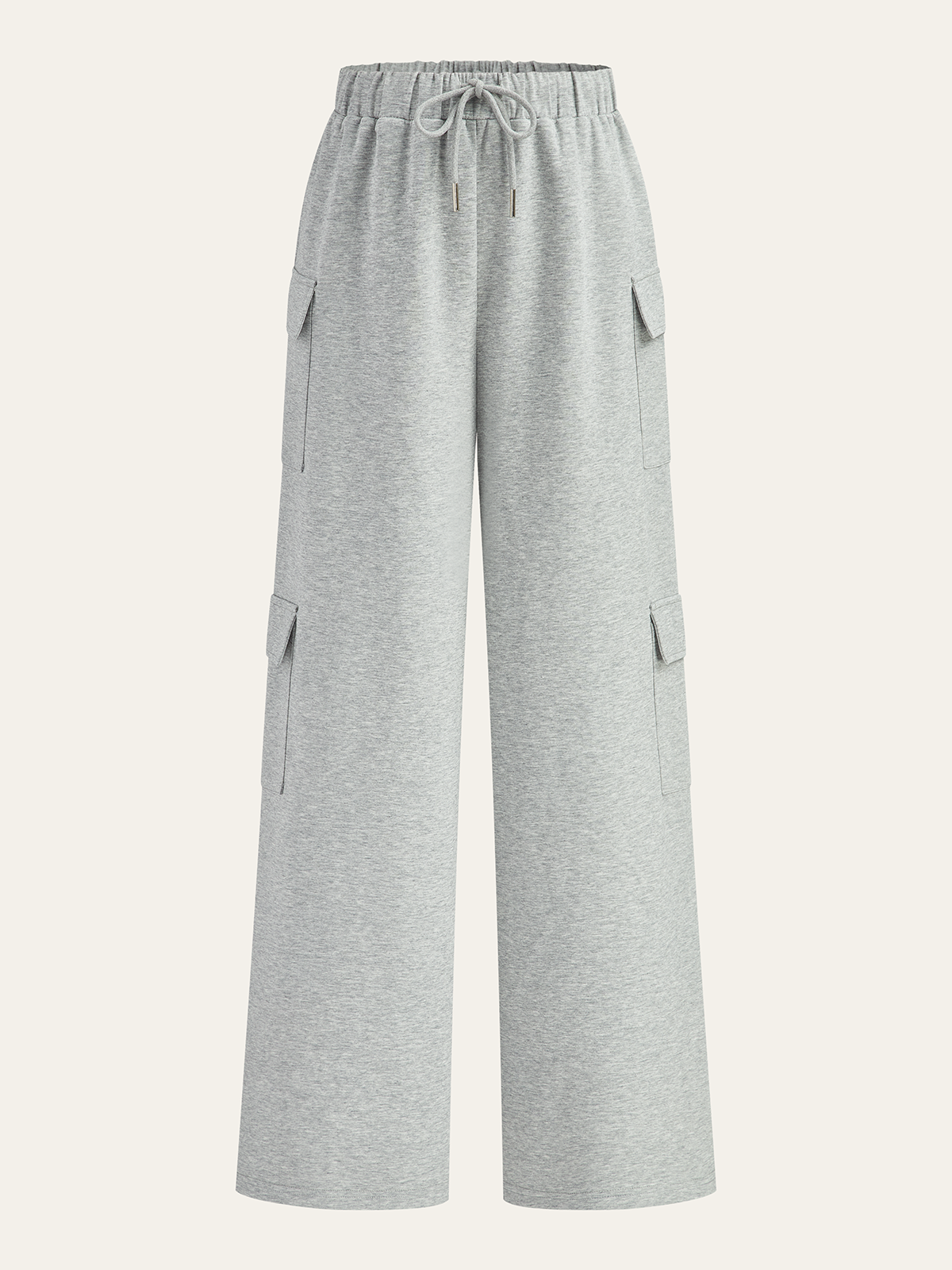 Cargohose mit weitem Bein und Kordelzug