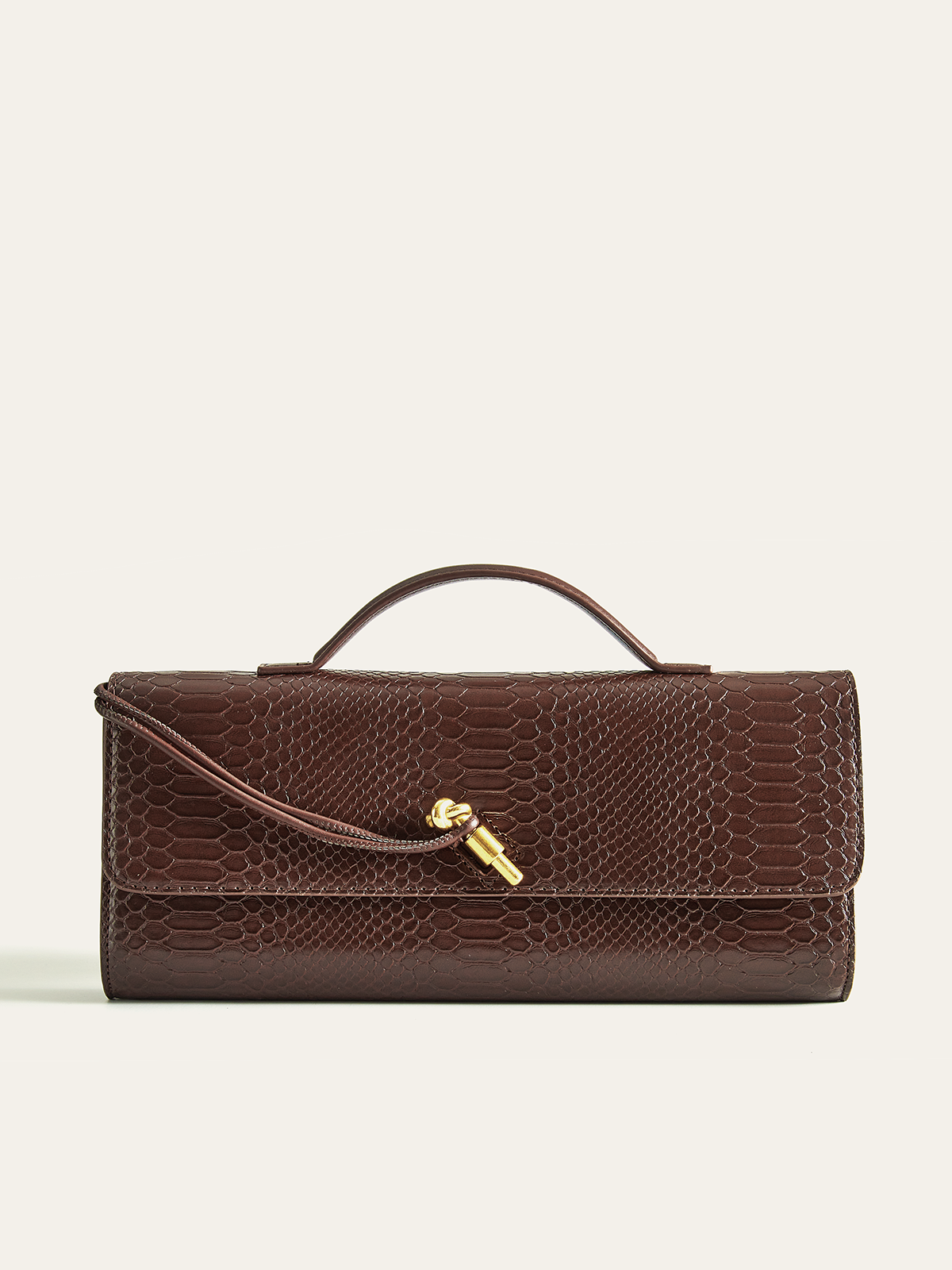 Sac en cuir PU gaufré crocodile