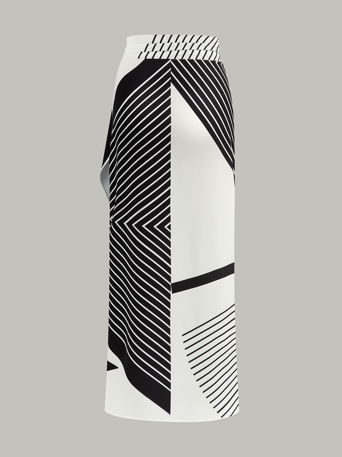 Ensemble débardeur et jupe portefeuille imprimée