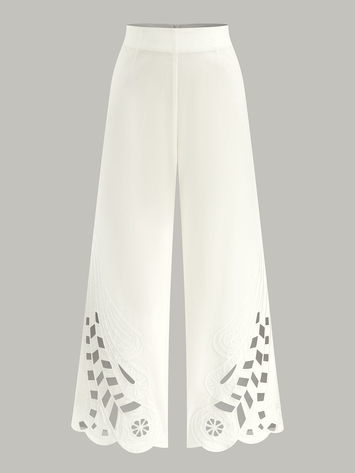Bestickte weite Hose