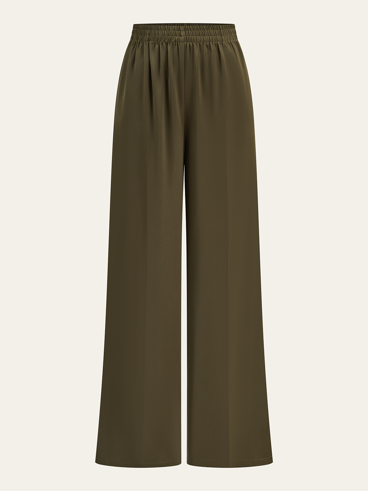 Asymmetrisches Wickel-Top- und Hosen-Set
