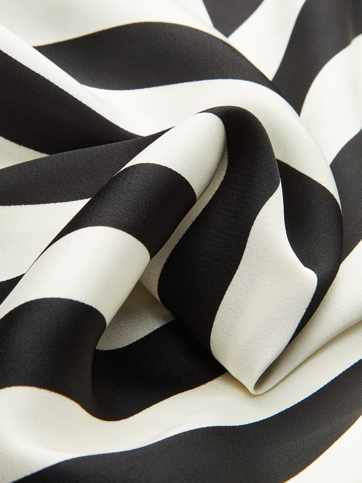 Robe longue sans manches rayée à col