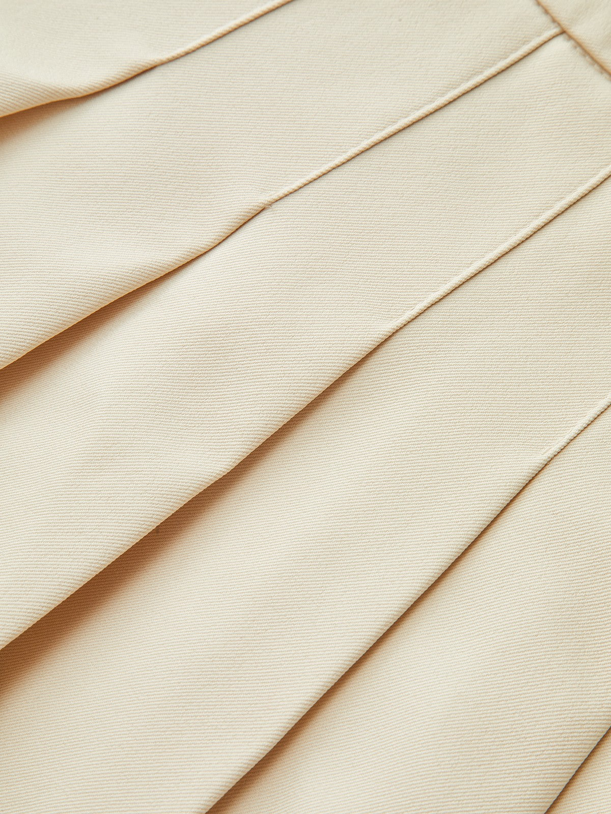 Metal Detail Pleated Mini Skirt