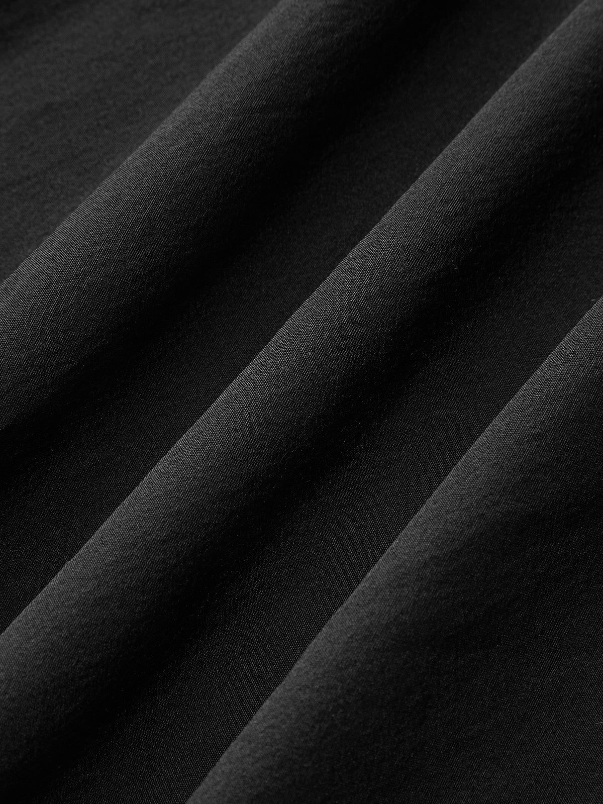 Pantalon large à cordon de serrage et taille contrastée