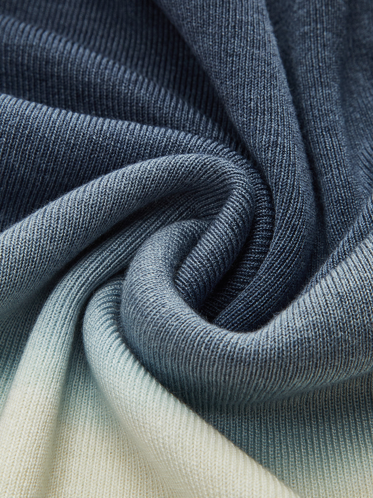 Haut en maille fine ombrée en mélange de laine