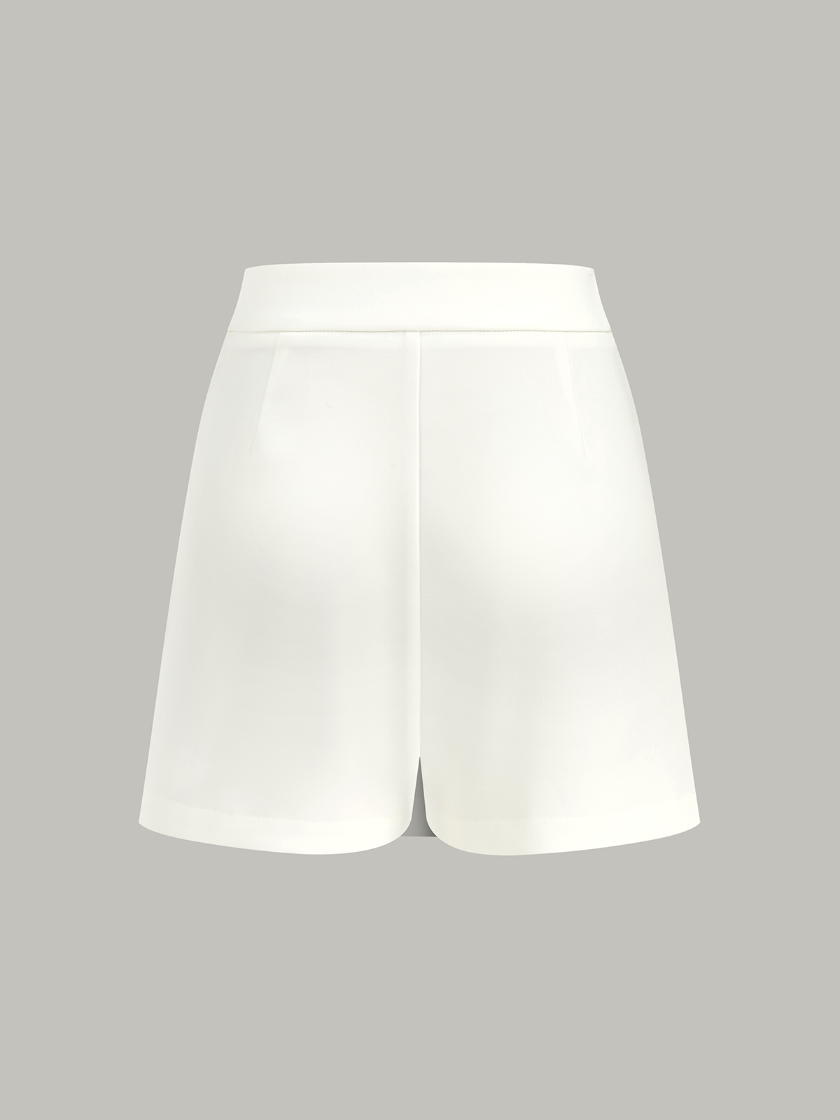 Metal Chain Pleated Mini Skirt