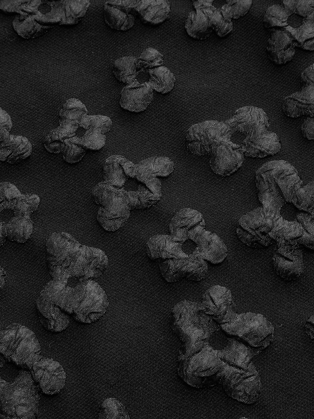 Rock mit Blumenmuster und hohem Bund