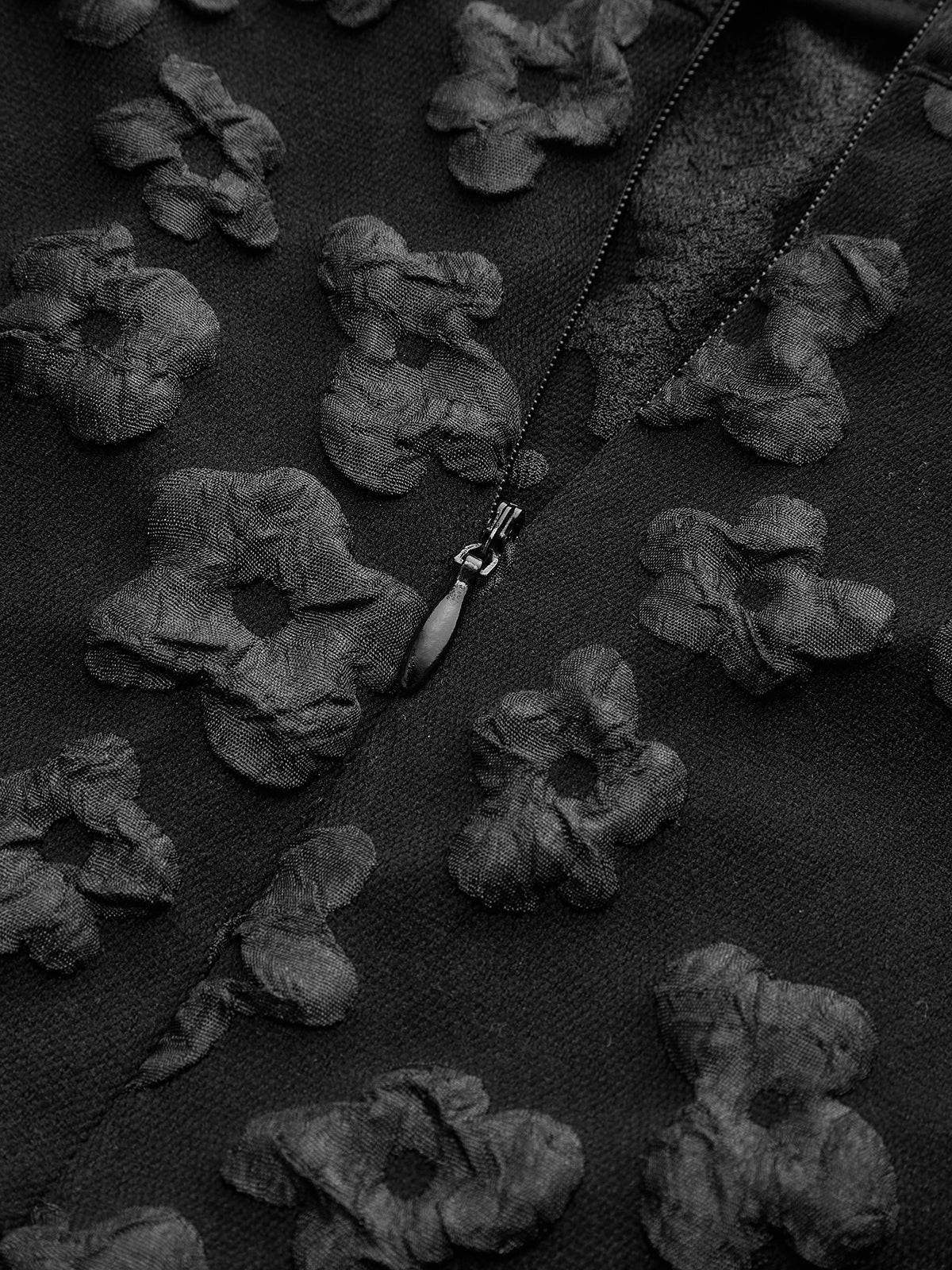 Rock mit Blumenmuster und hohem Bund