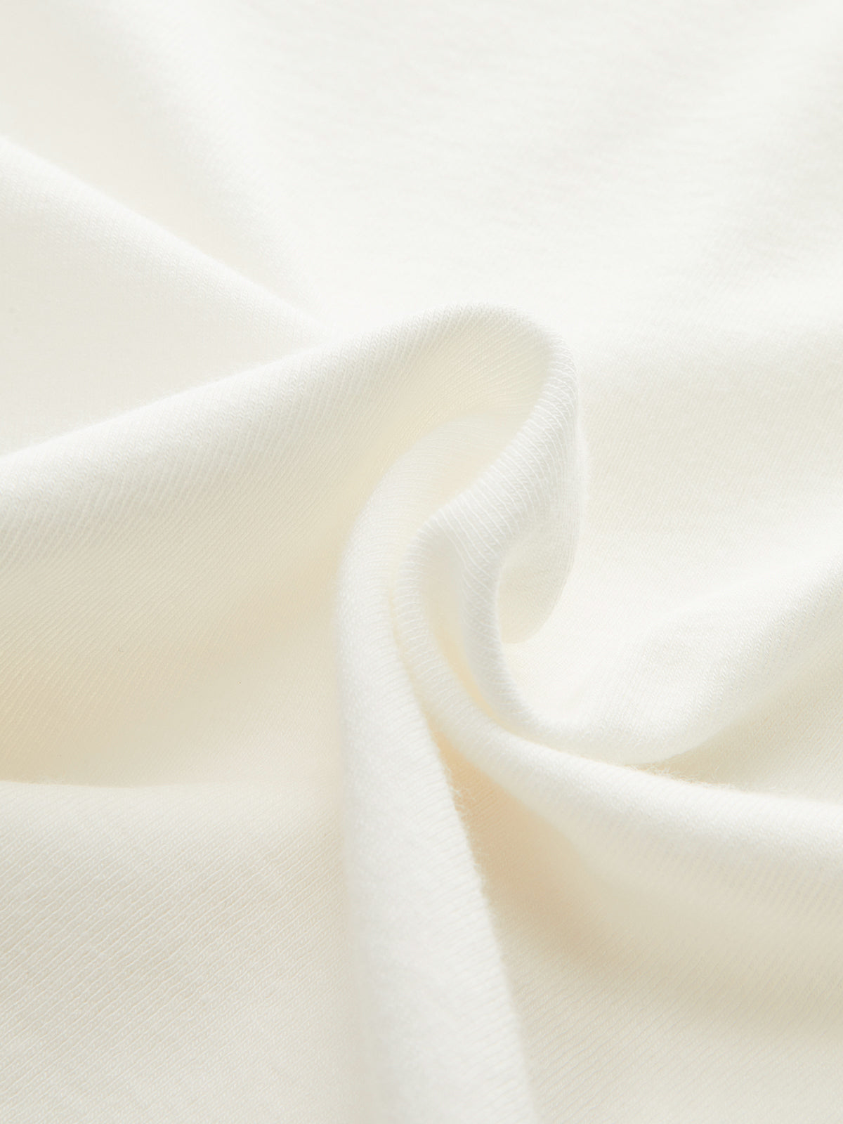 Cotton Blend Fitted Long Sleeve T-Shirt