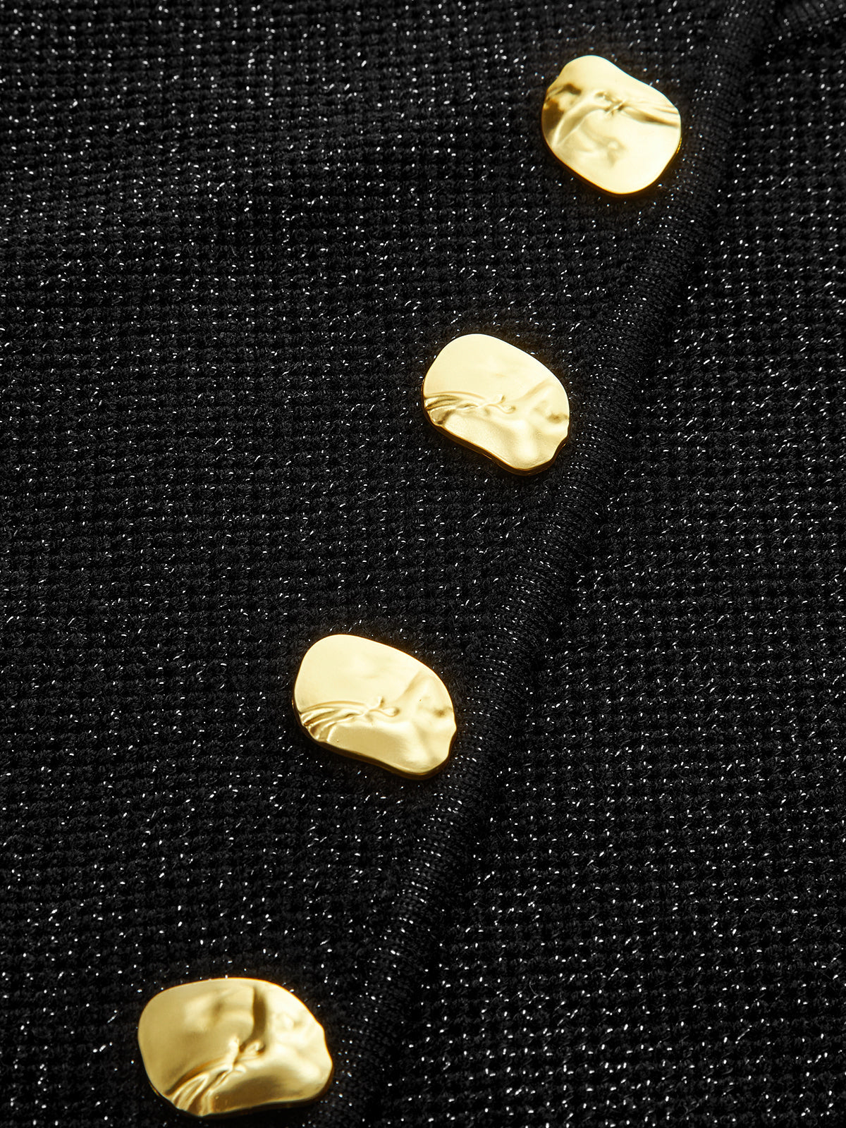 Asymmetrical Button Sweater Vest