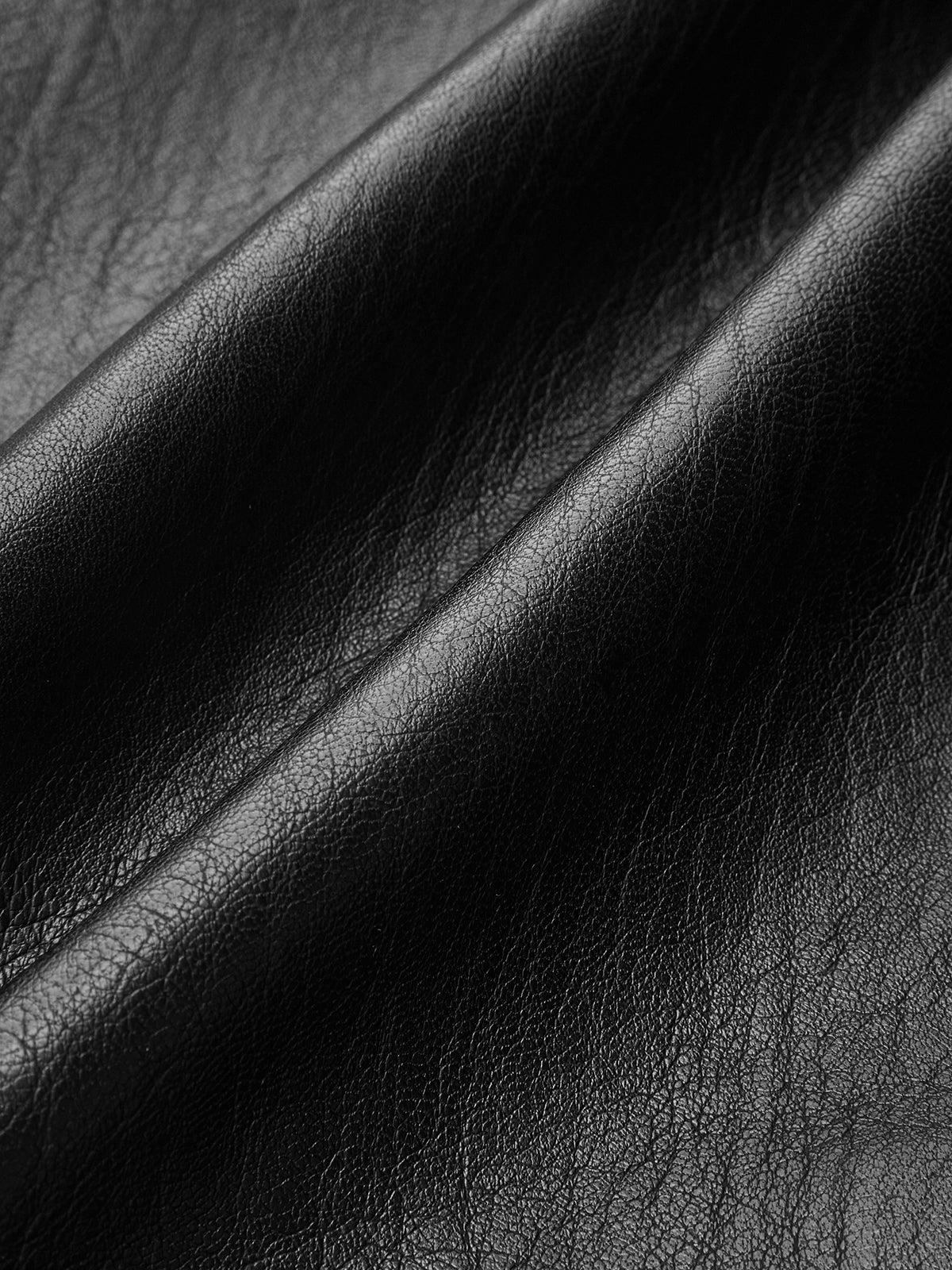 Veste en cuir PU à un bouton