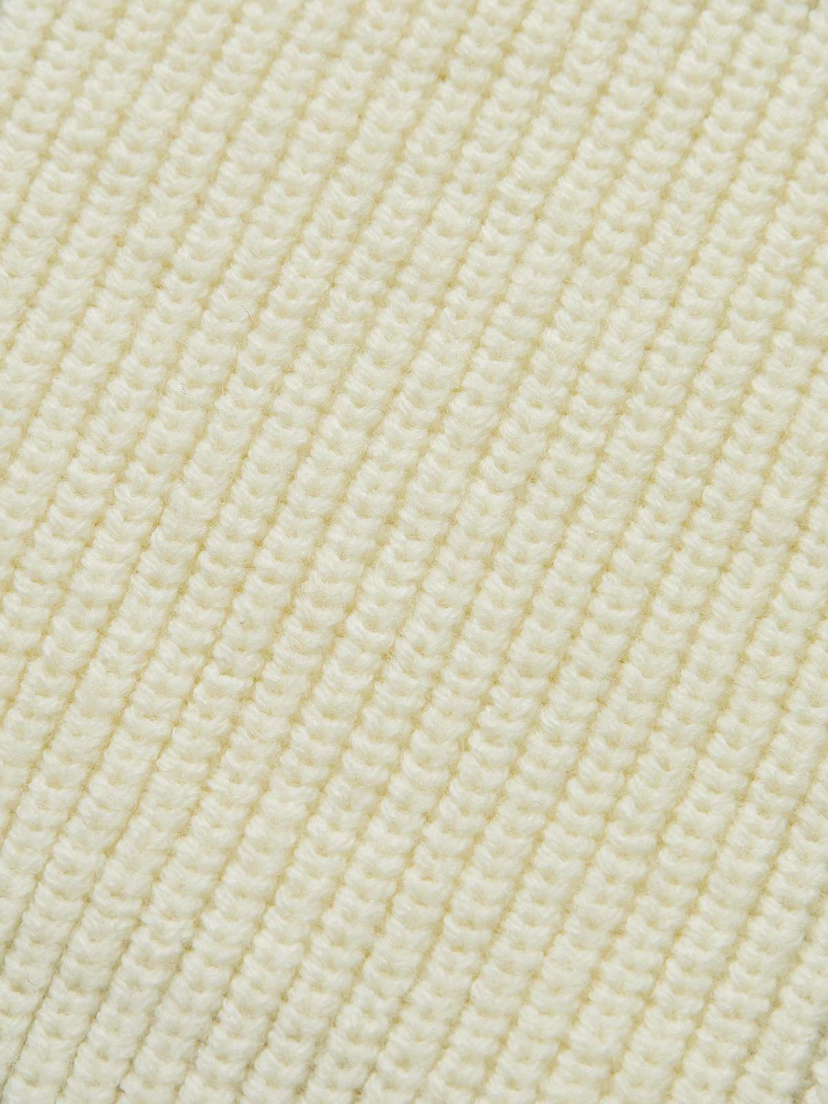 Checkered Wool Blend Polo Knit Top